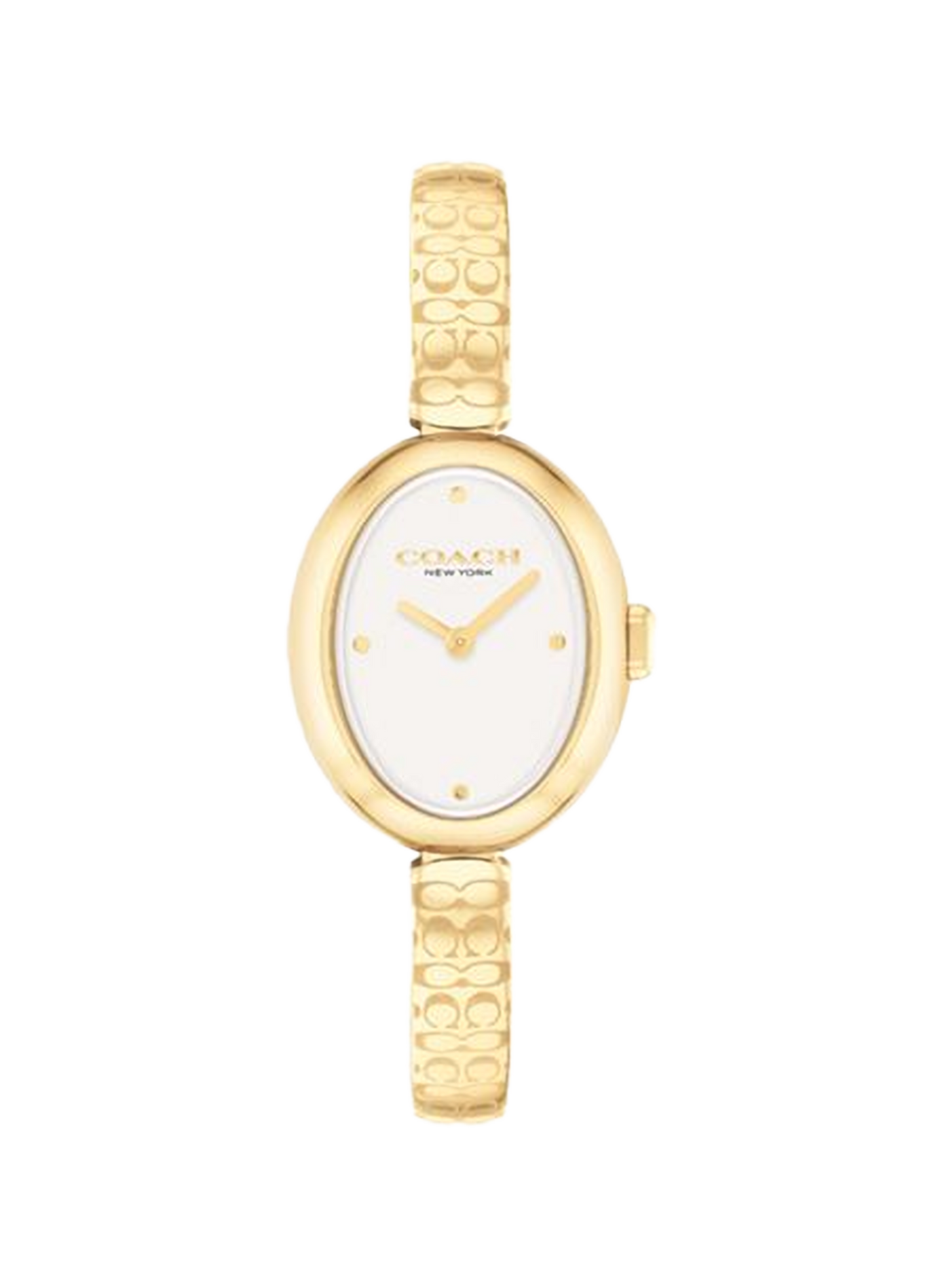 Montre quartz Sammy en acier inoxydable COACH MONTRES Doré