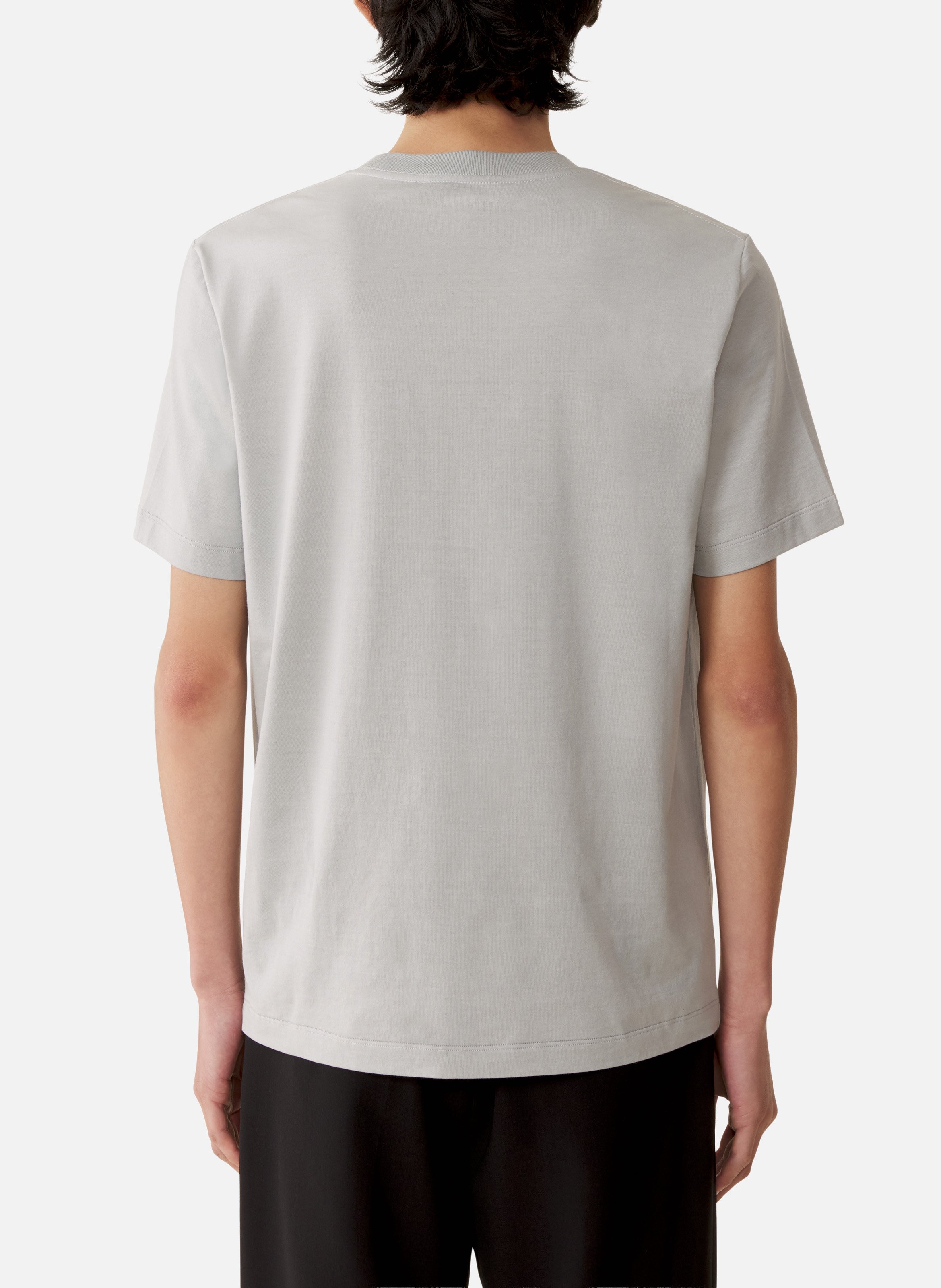 T-shirt imprimé signature lanvin LANVIN Gris