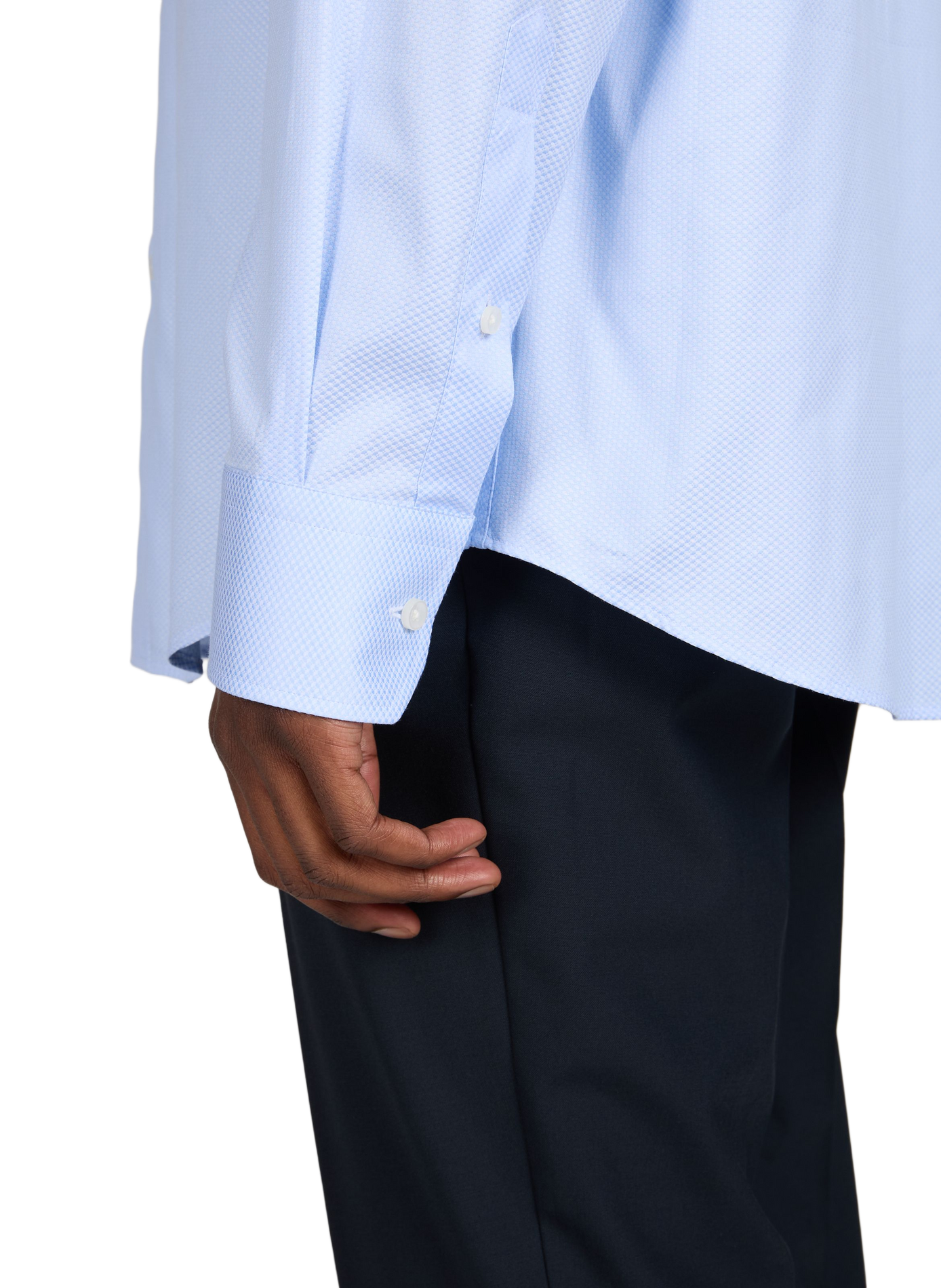 Chemise à motifs Joe en coton BOSS Bleu