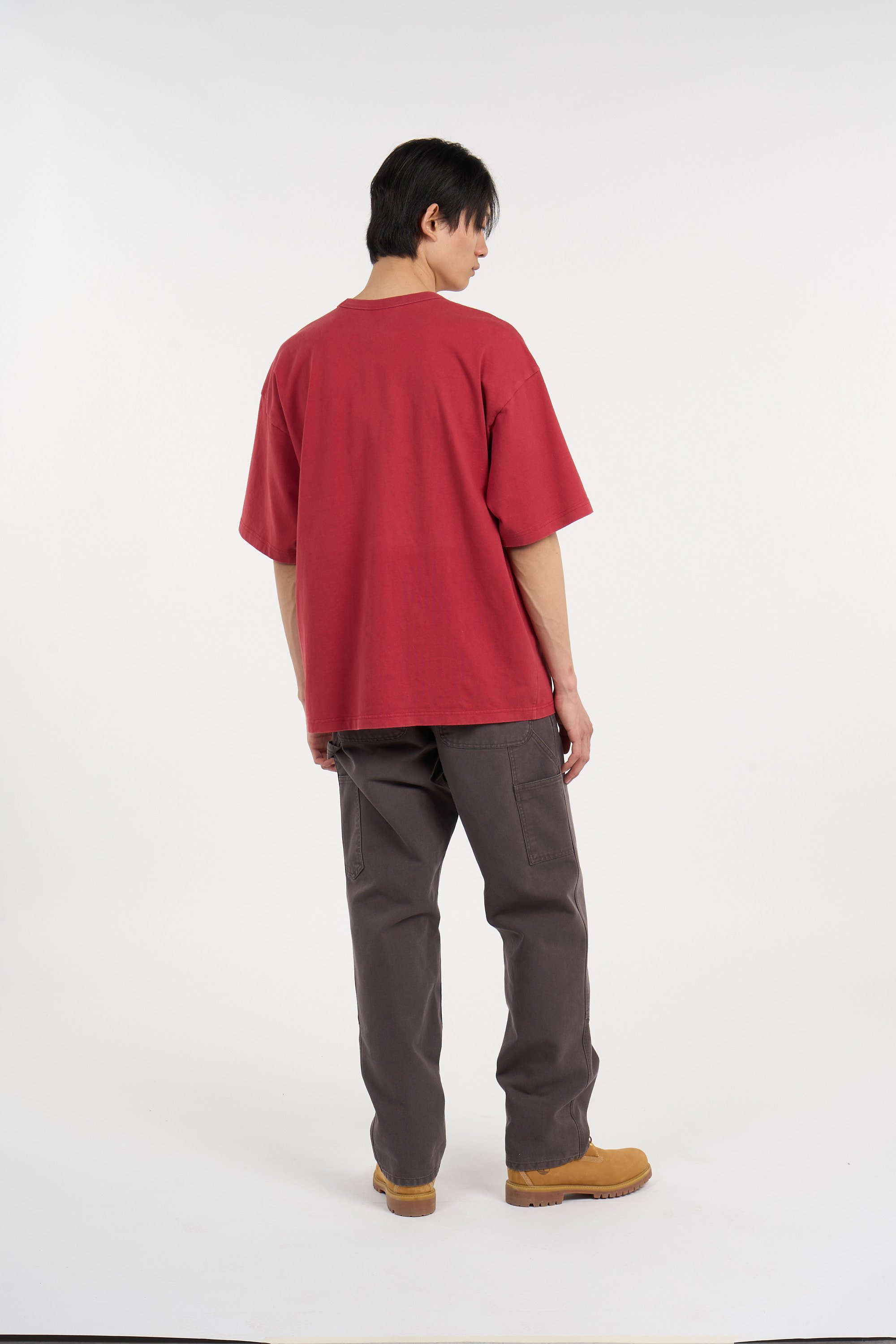 Pantalon double knee pant CARHARTT WIP Marron