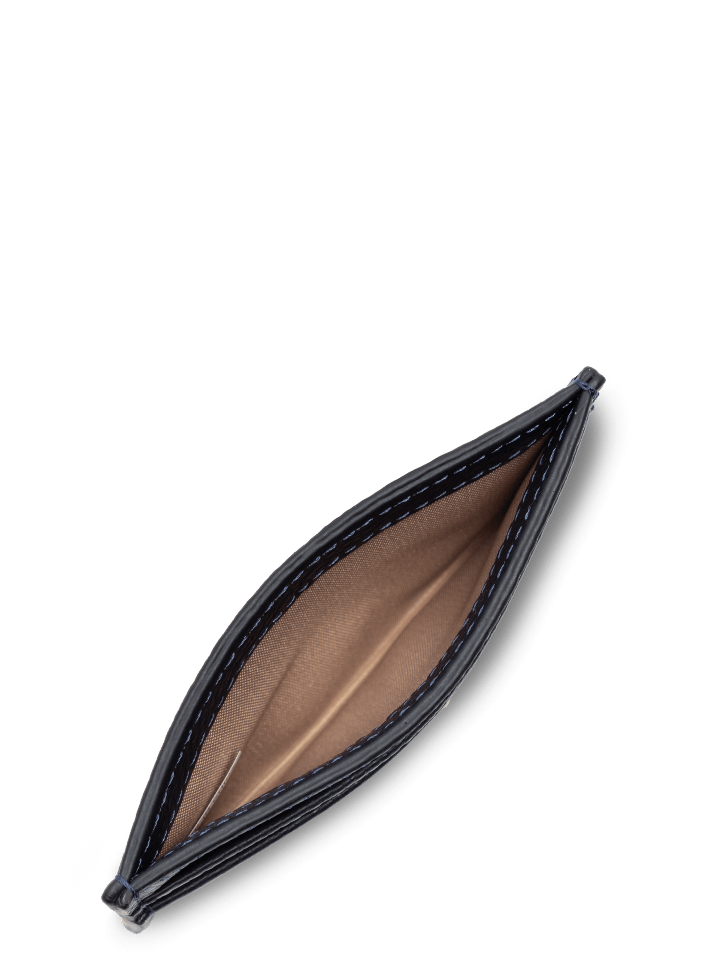 Card holder - foulonné pm LANCASTER Blue