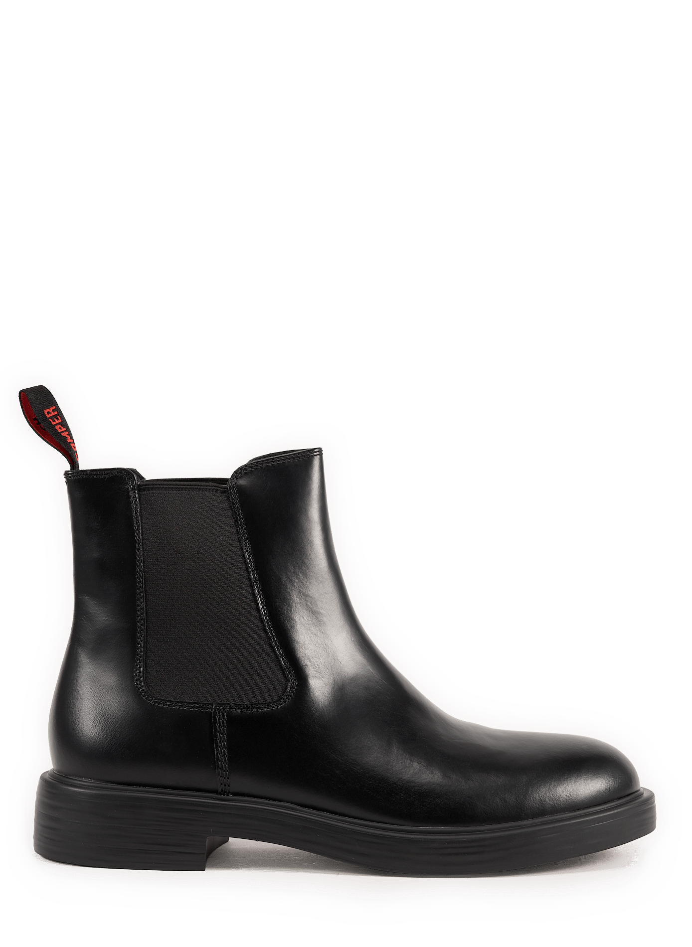 Bottines en cuir velours CAMPER Noir
