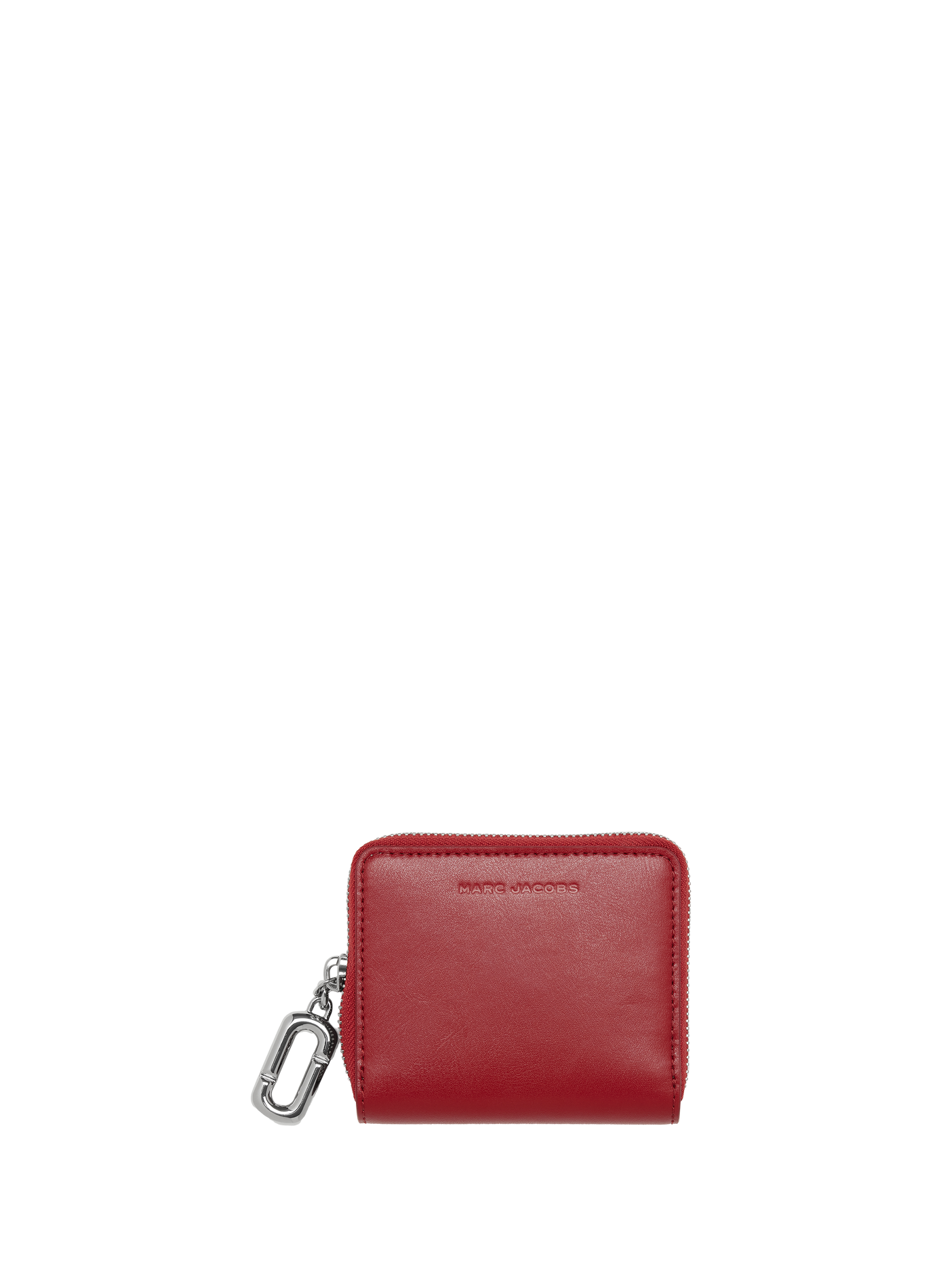Portefeuille The Scene Slim Compact en cuir MARC JACOBS Rouge