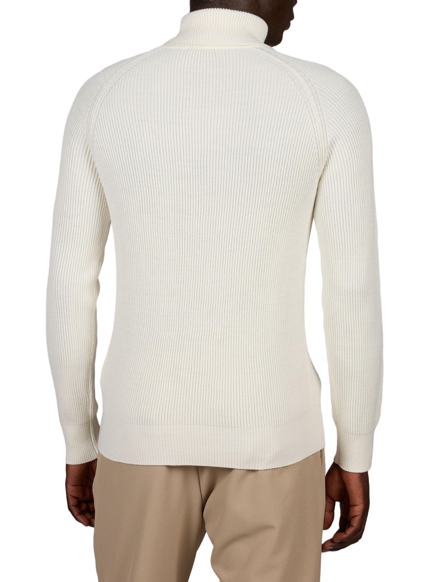 Ribbed wool-blend jumper STRELLSON Beige