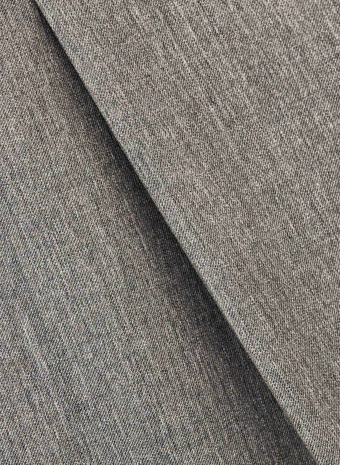 Broek met rechte plooien in effen crèmekleur BA&SH Grijs