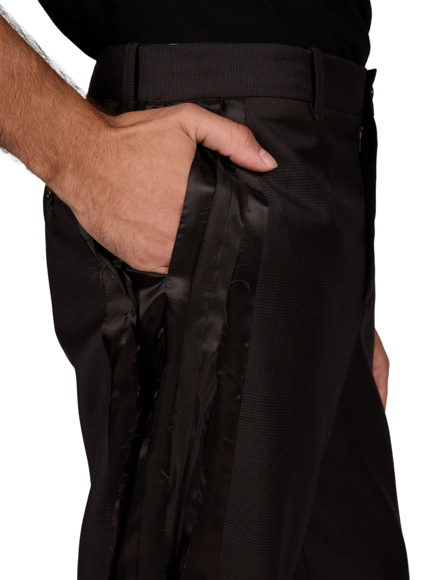 Wollhose mit geradem Schnitt SONIA CARRASCO Braun
