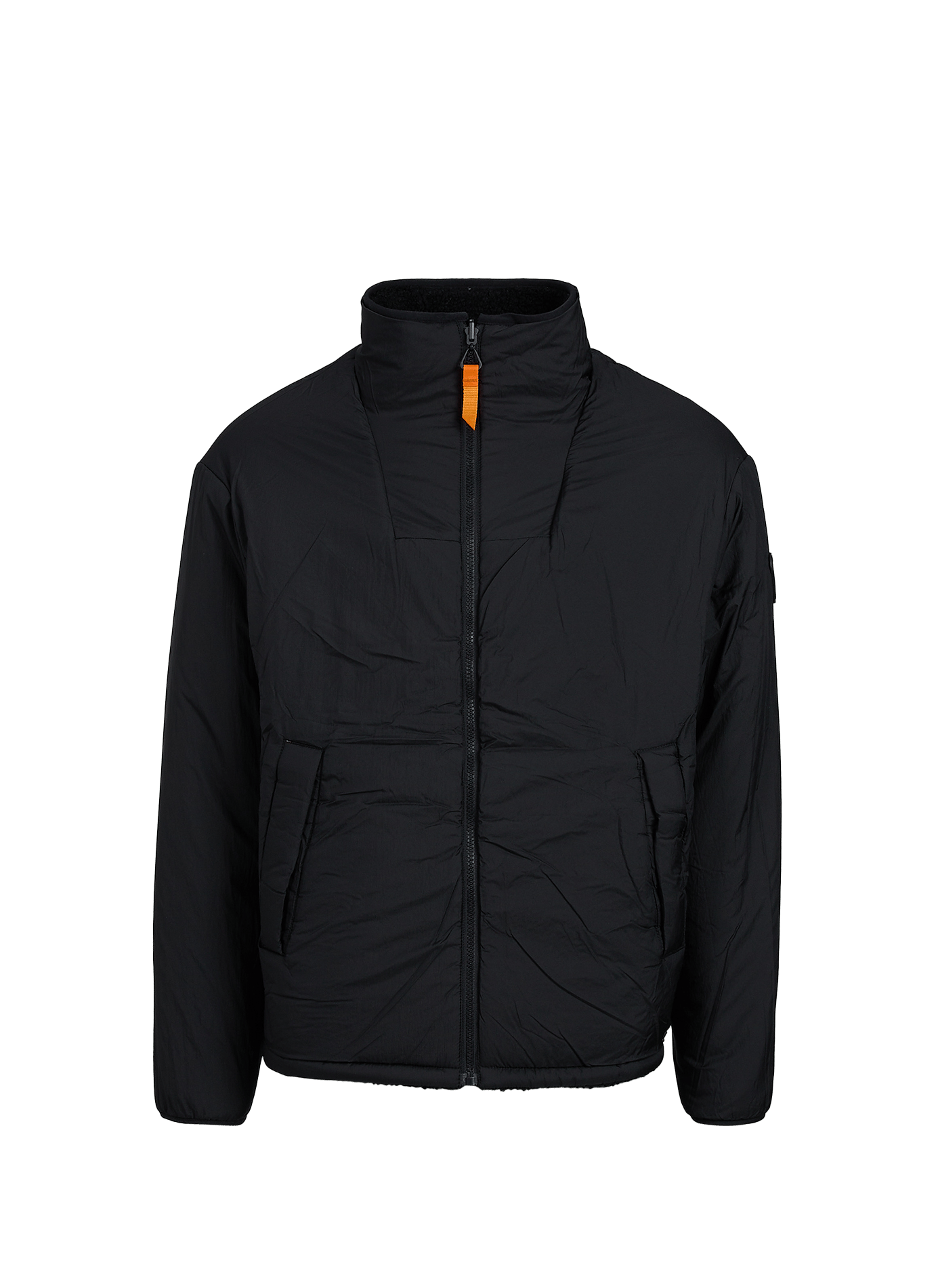 Veste Nobu réversible à col vareuse | Noir GERTRUDE Homme