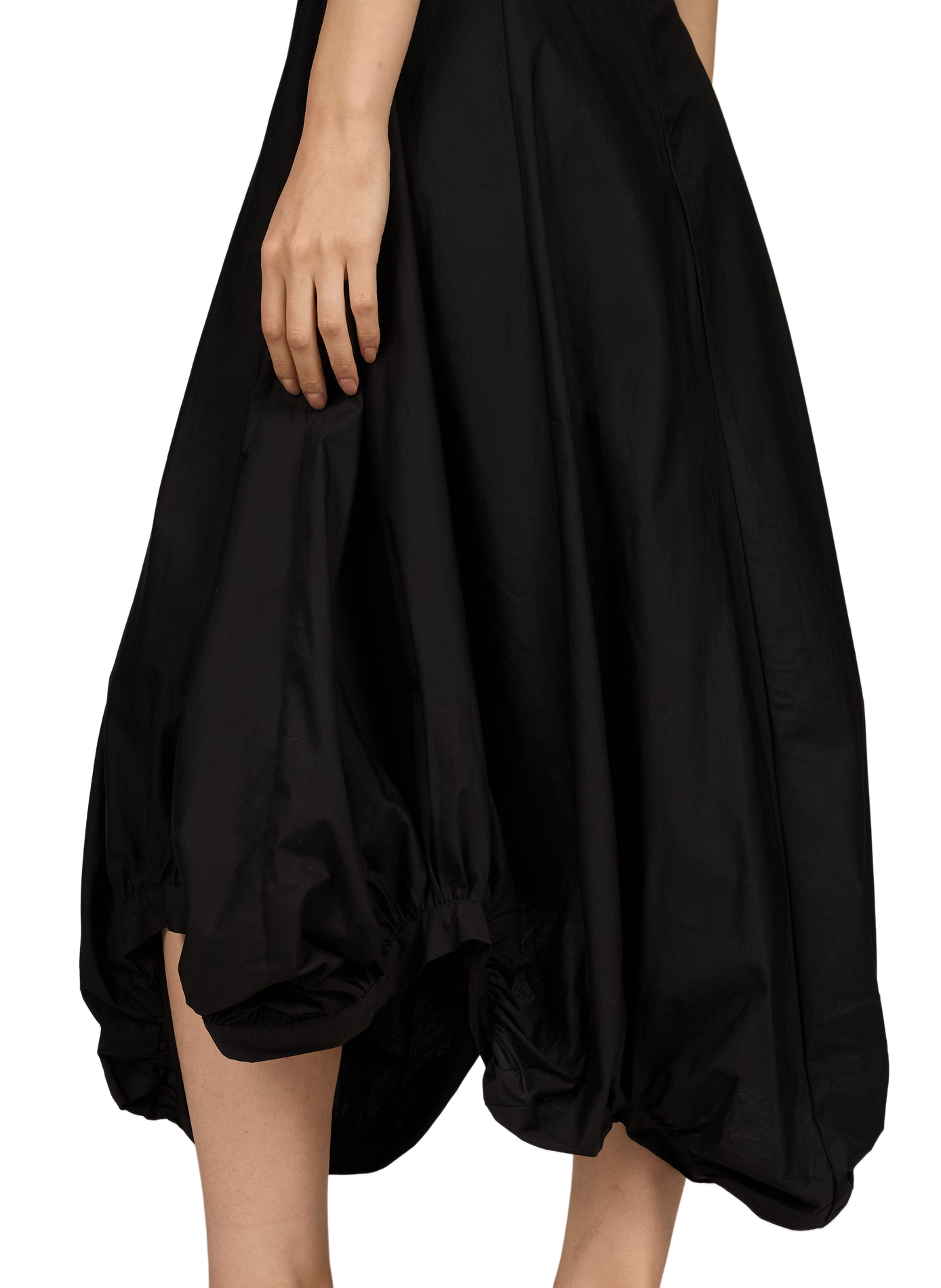 Cotton balloon dress GIMAGUAS Black