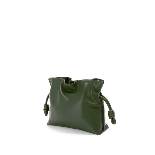 Mini sac pochette Flamenco en cuir