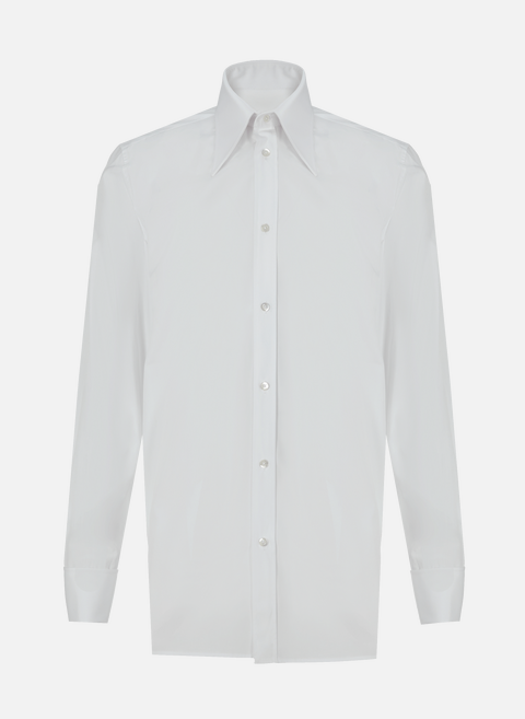 Cotton shirt WhiteMAISON MARGIELA 