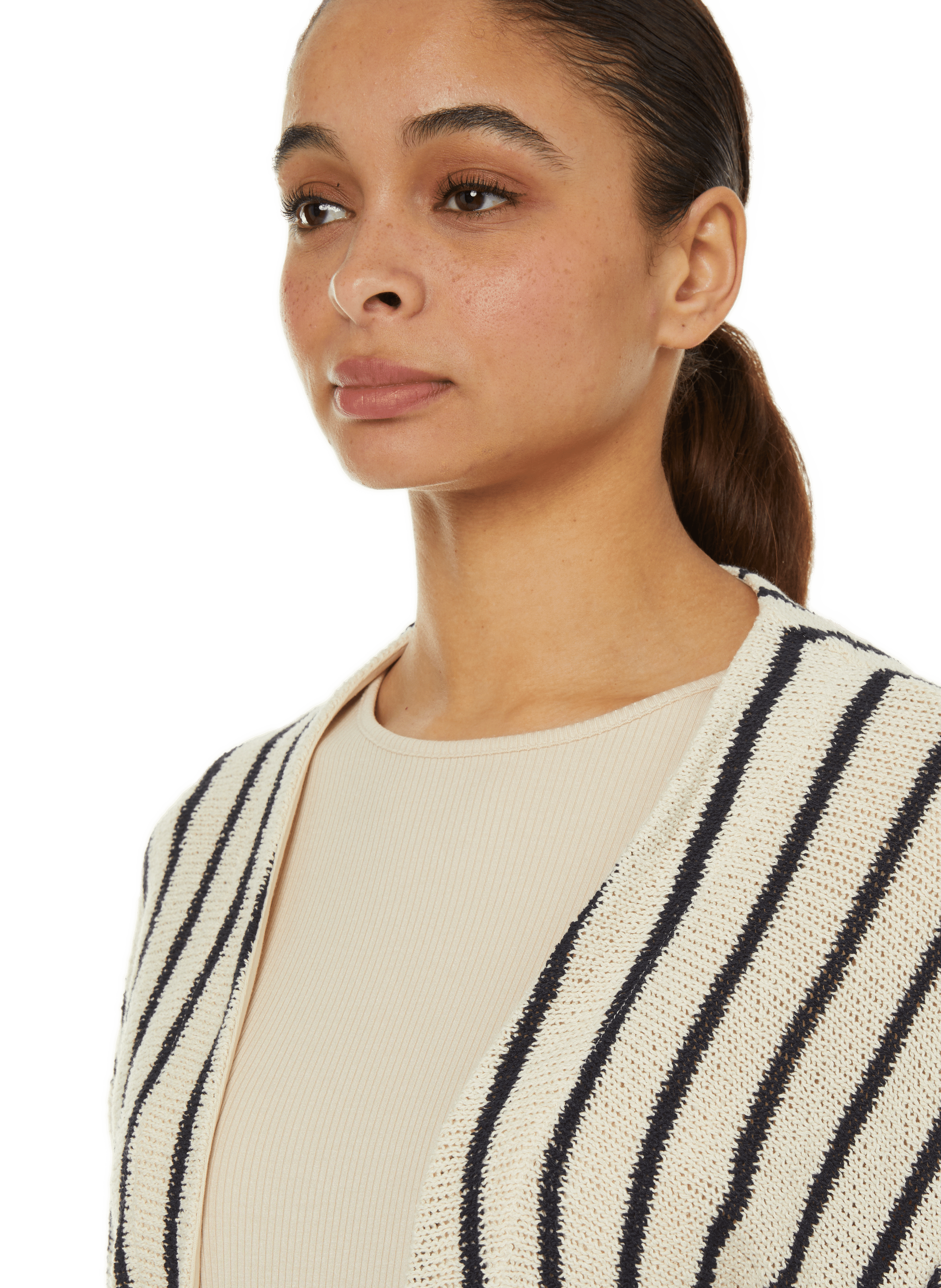 Gilet en maille  MUS & BOMBON Multicolore