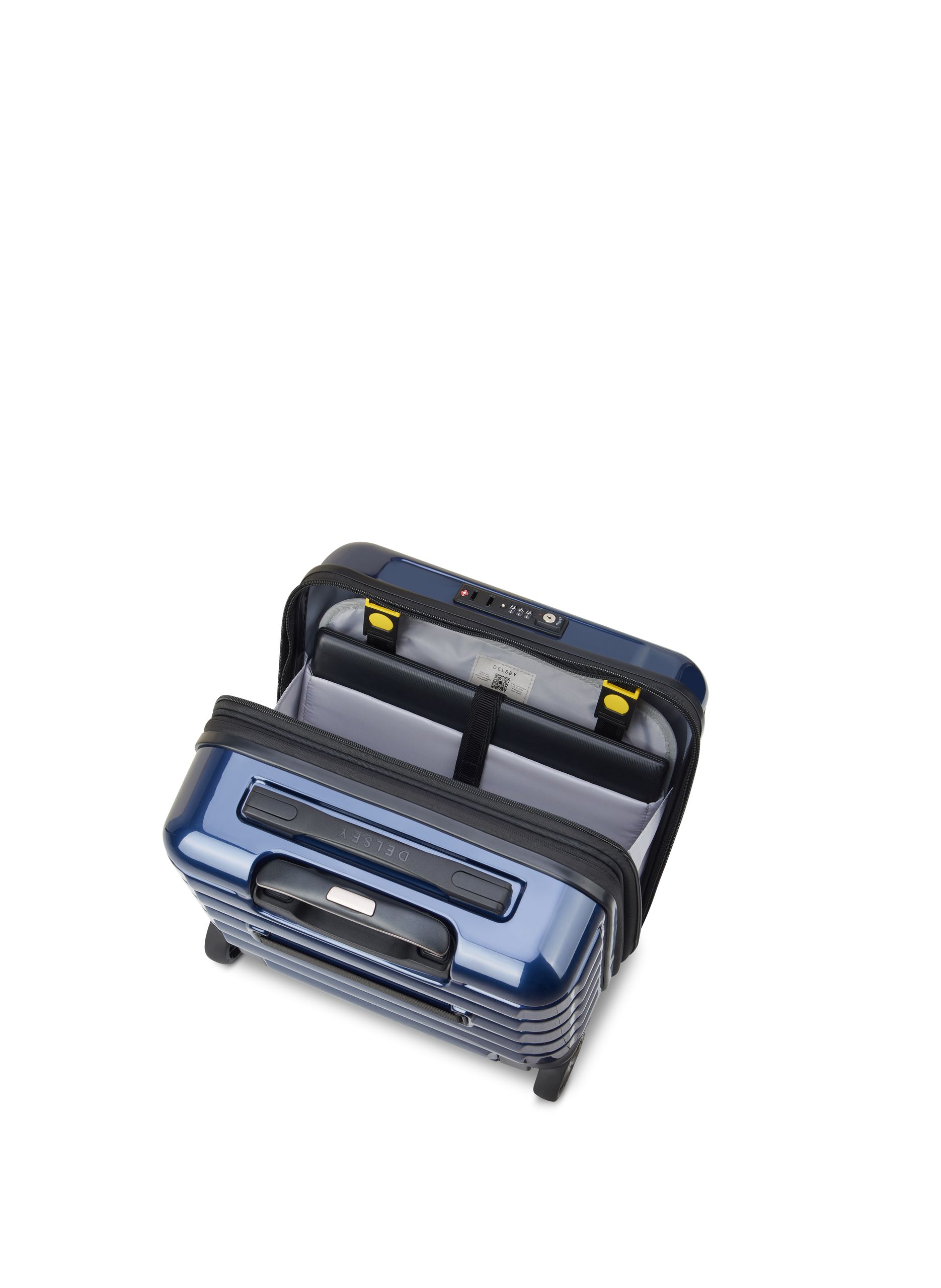 Boardcase cabine  rigide taille xs - shadow 5.0 DELSEY PARIS Bleu