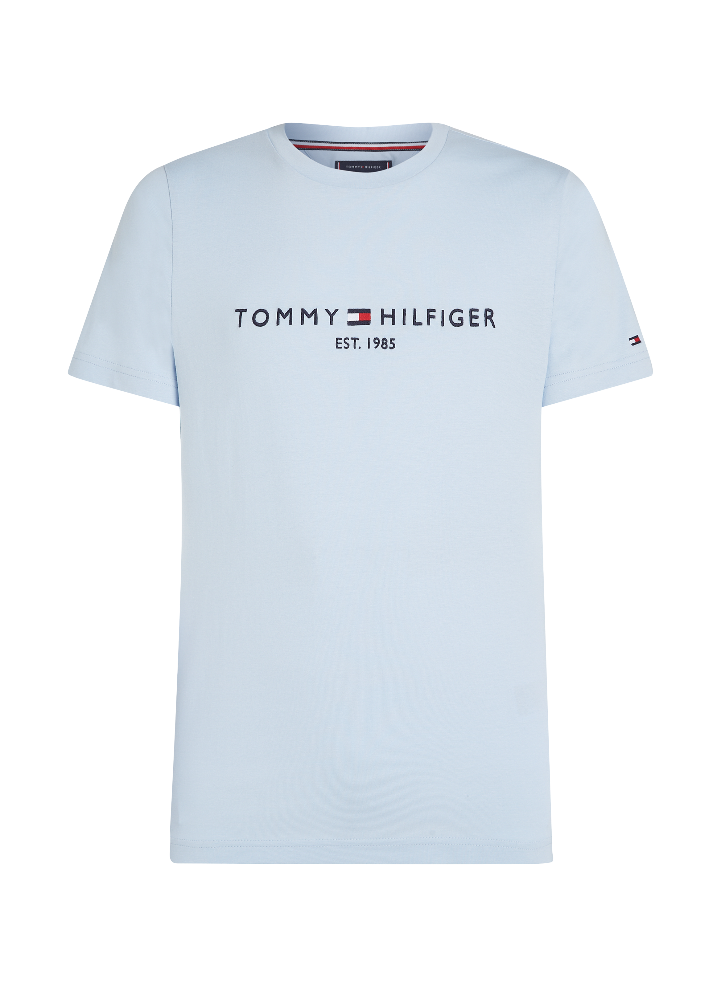 Cotton T-shirt TOMMY HILFIGER Blue
