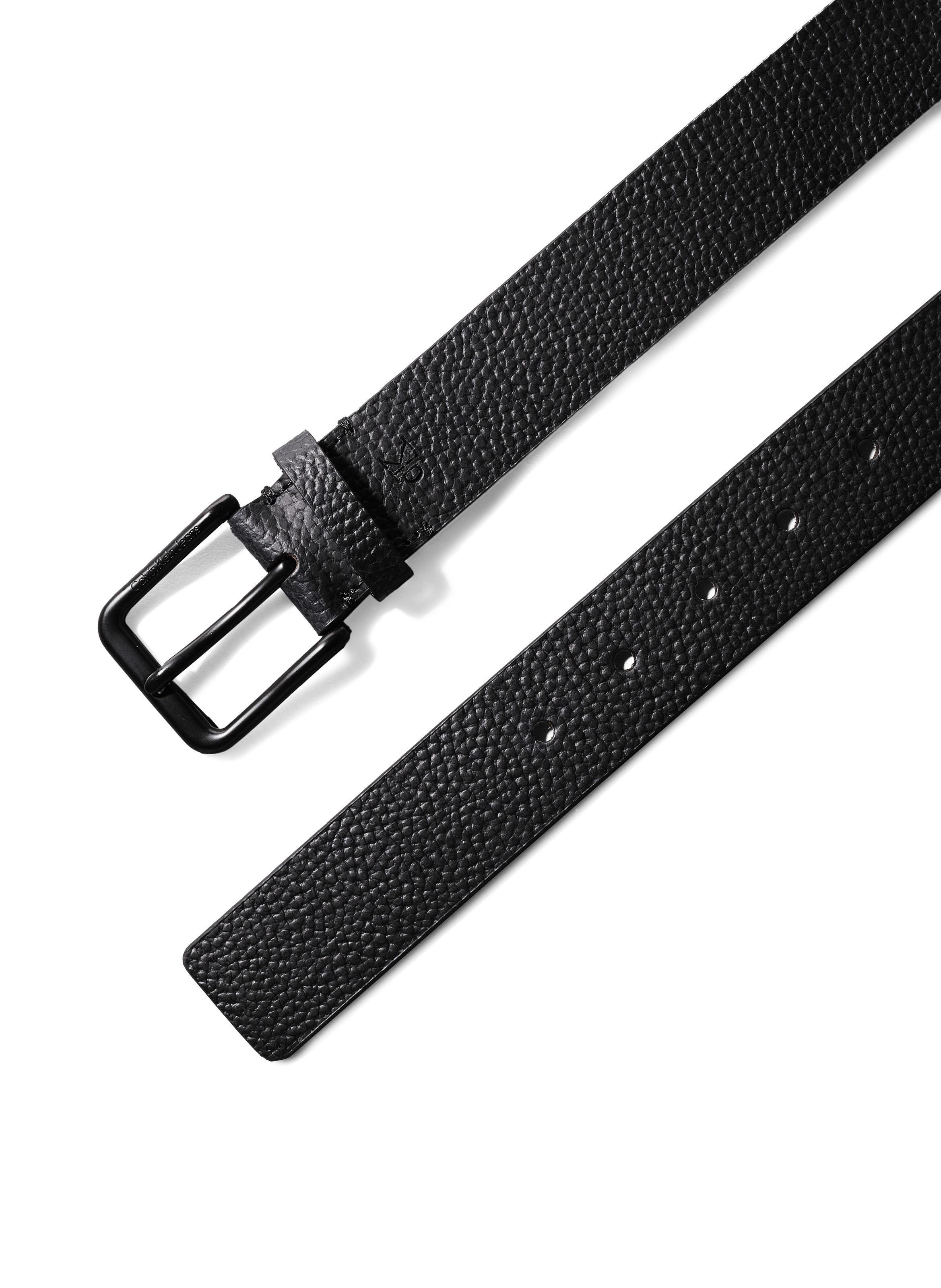 Reversible leather belt CALVIN KLEIN Black