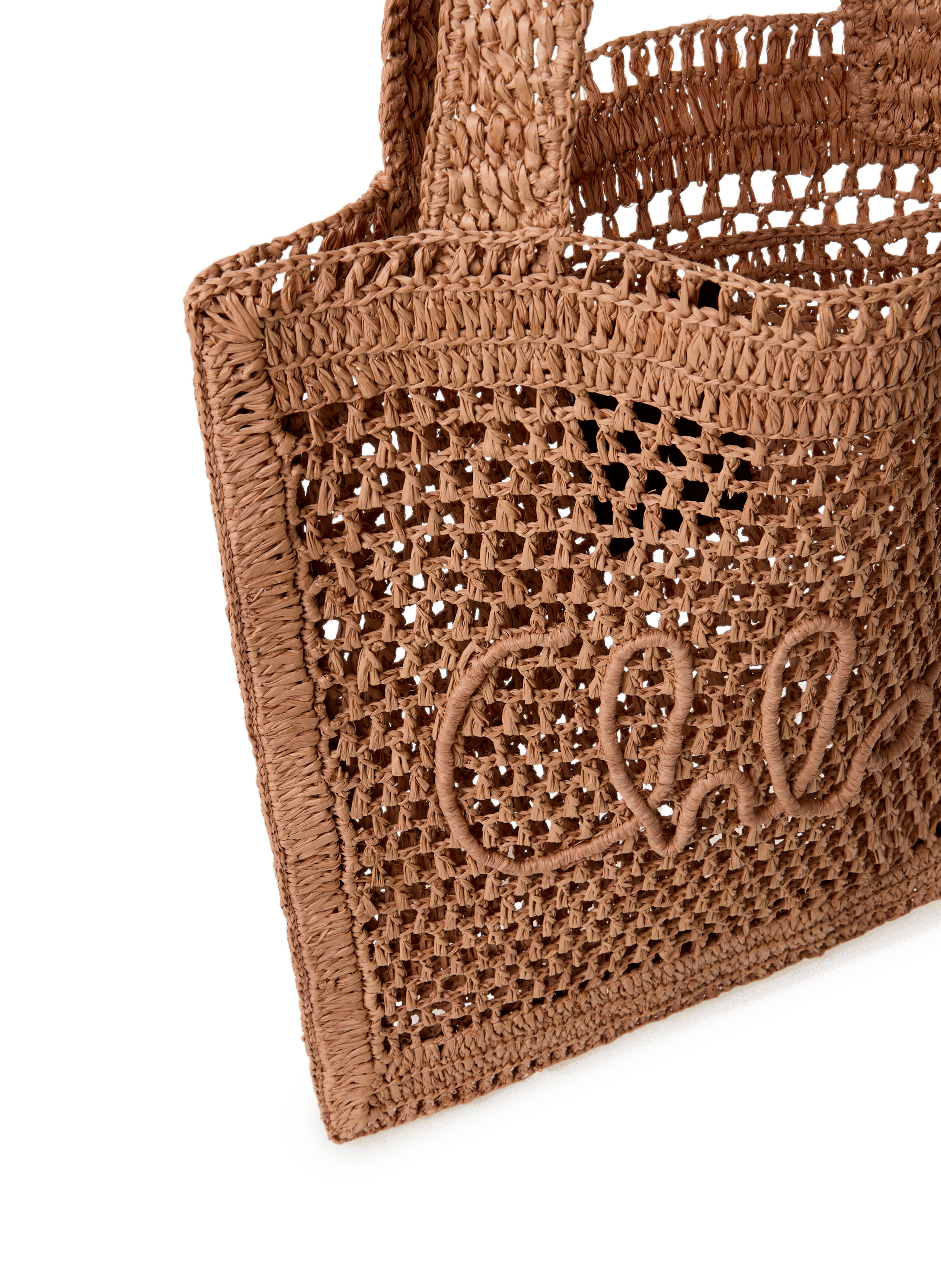 Woven tote bag CHLOÉ Beige