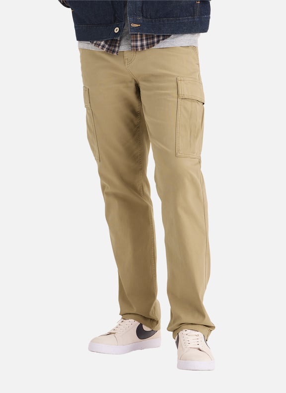 Cotton Cargo Pants Beige by DOCKERS DOCKERS Cotton Cargo Pants Beige