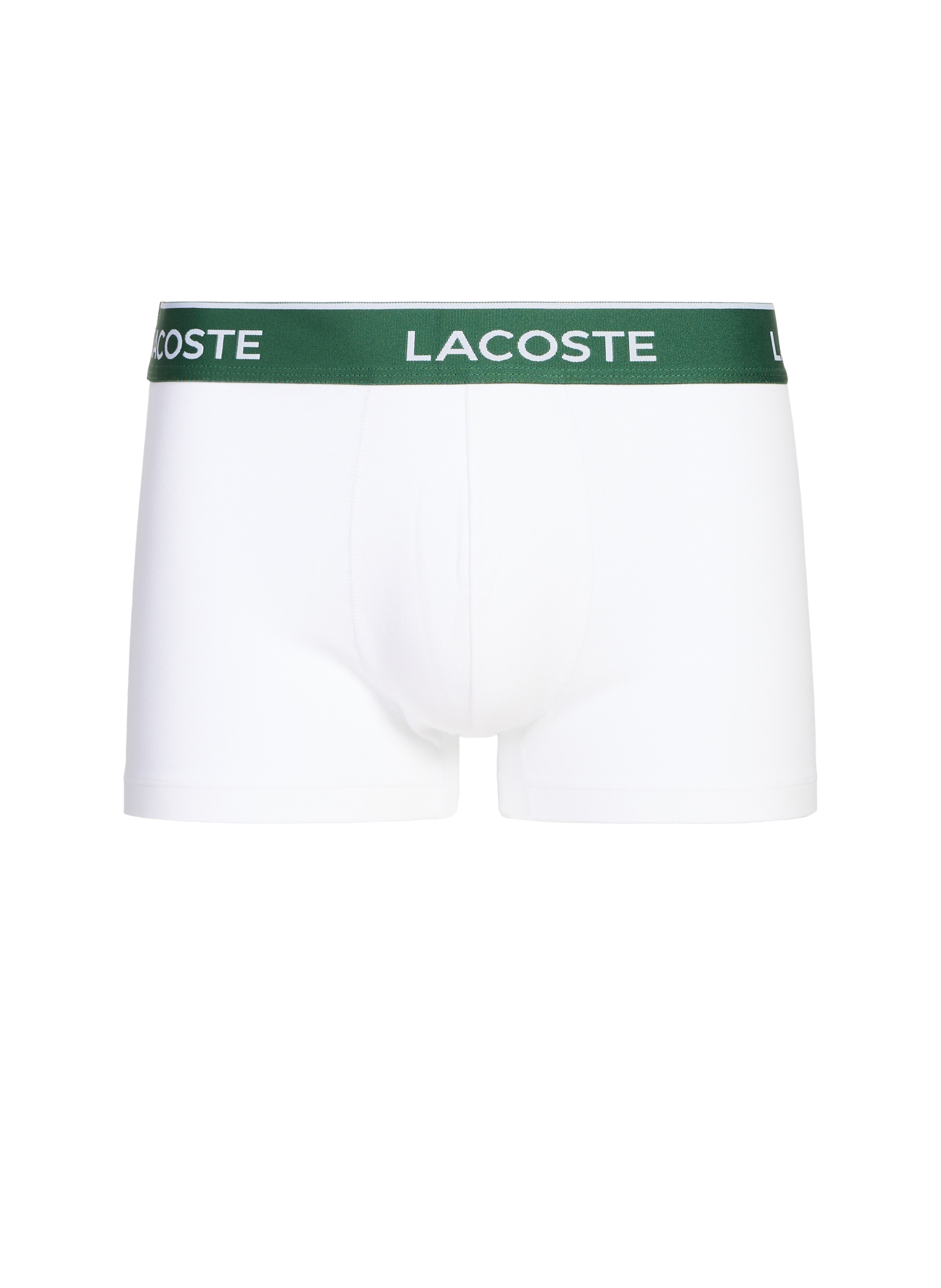  Pack of three cotton boxers LACOSTE Multicolour