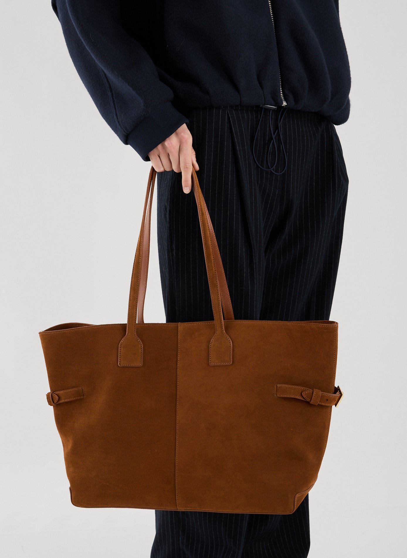 FLATTERED Sac fourre-tout Lesley en cuir Marron