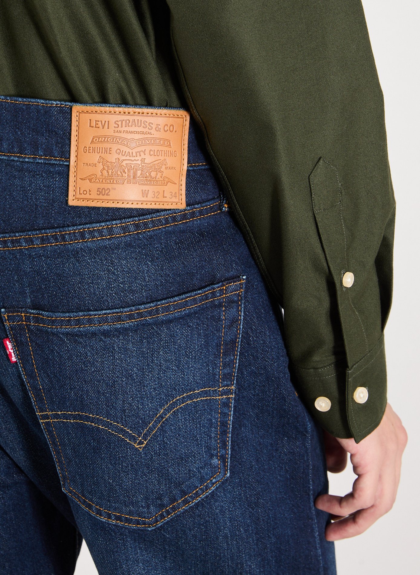 Jean taper 502 LEVI&#039;S Bleu