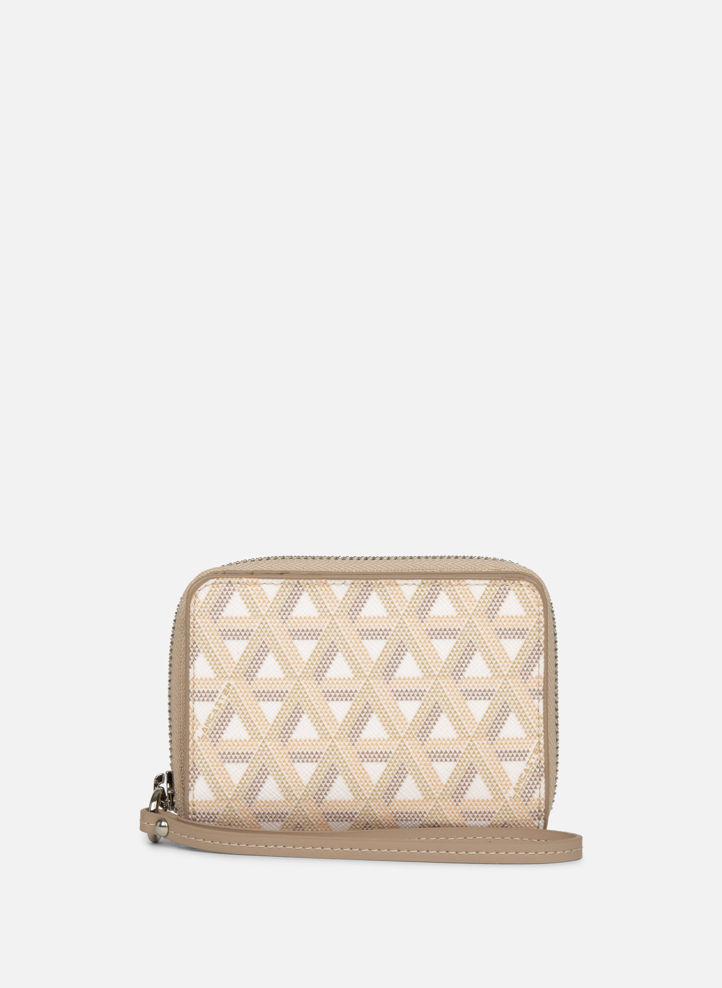 LANCASTER Coin purse - PM ikon Beige