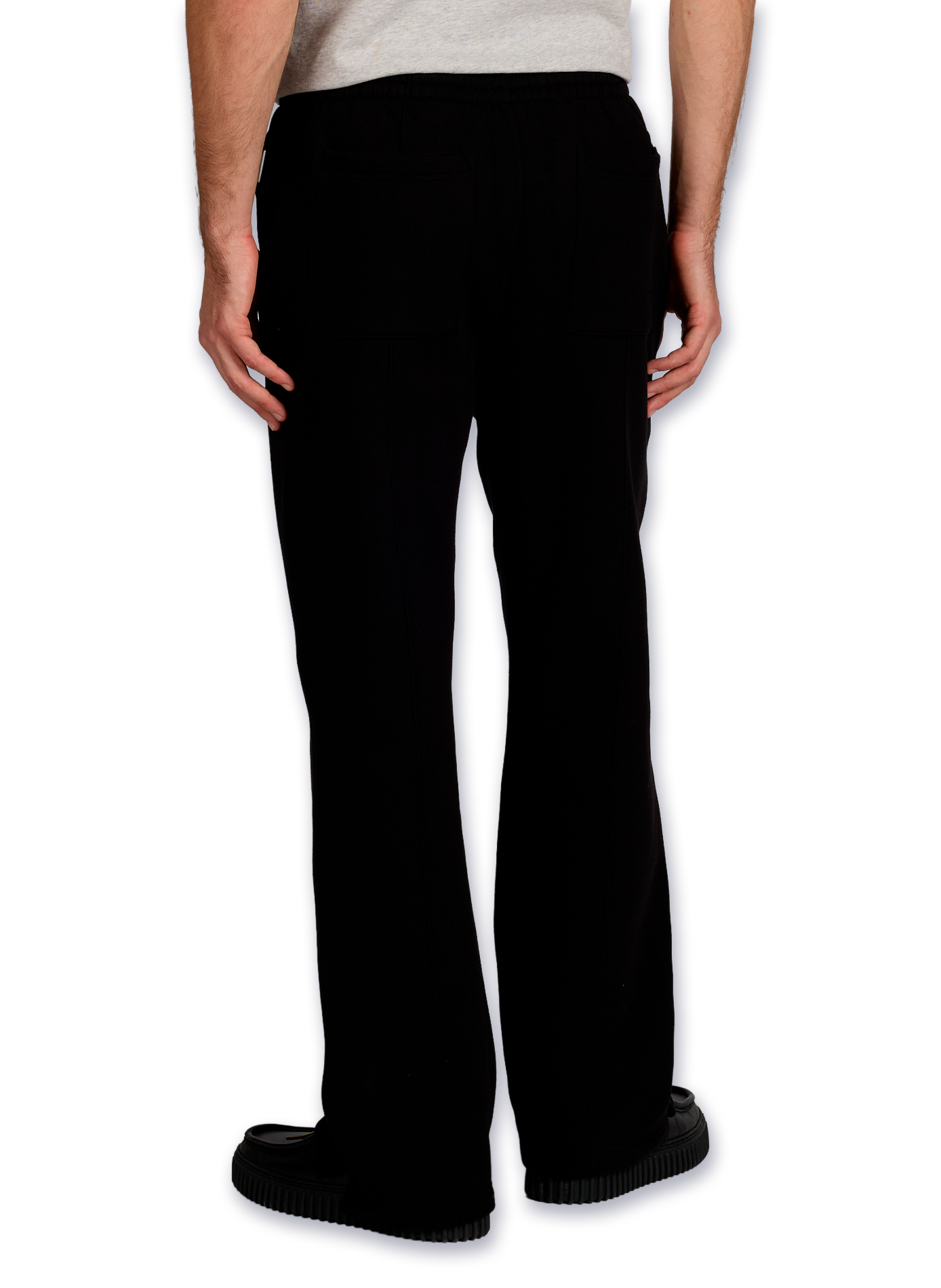 Initial cotton sweatpants REPRESENT Black