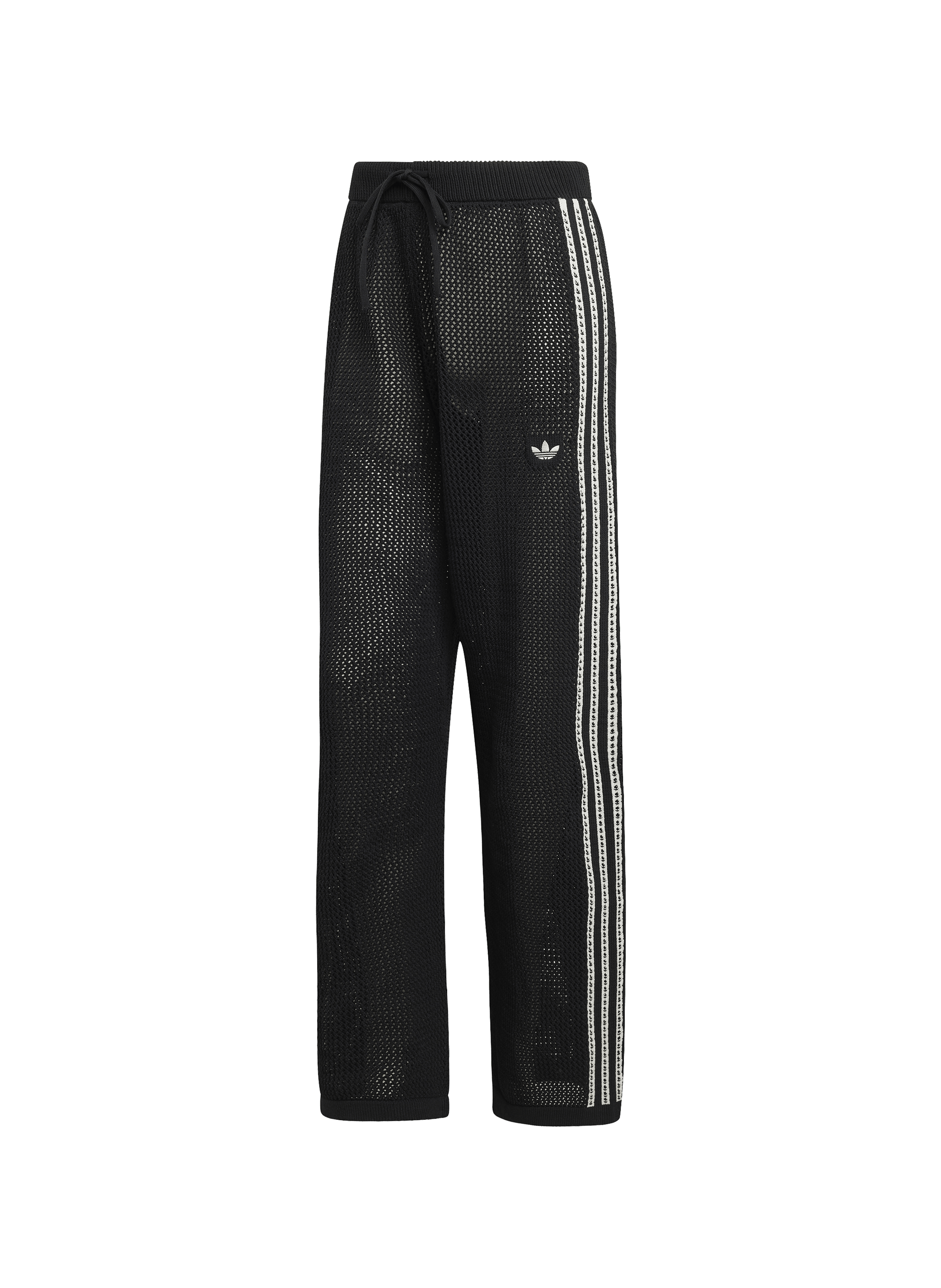 Pantalon de survêtement en crochet ADIDAS Noir