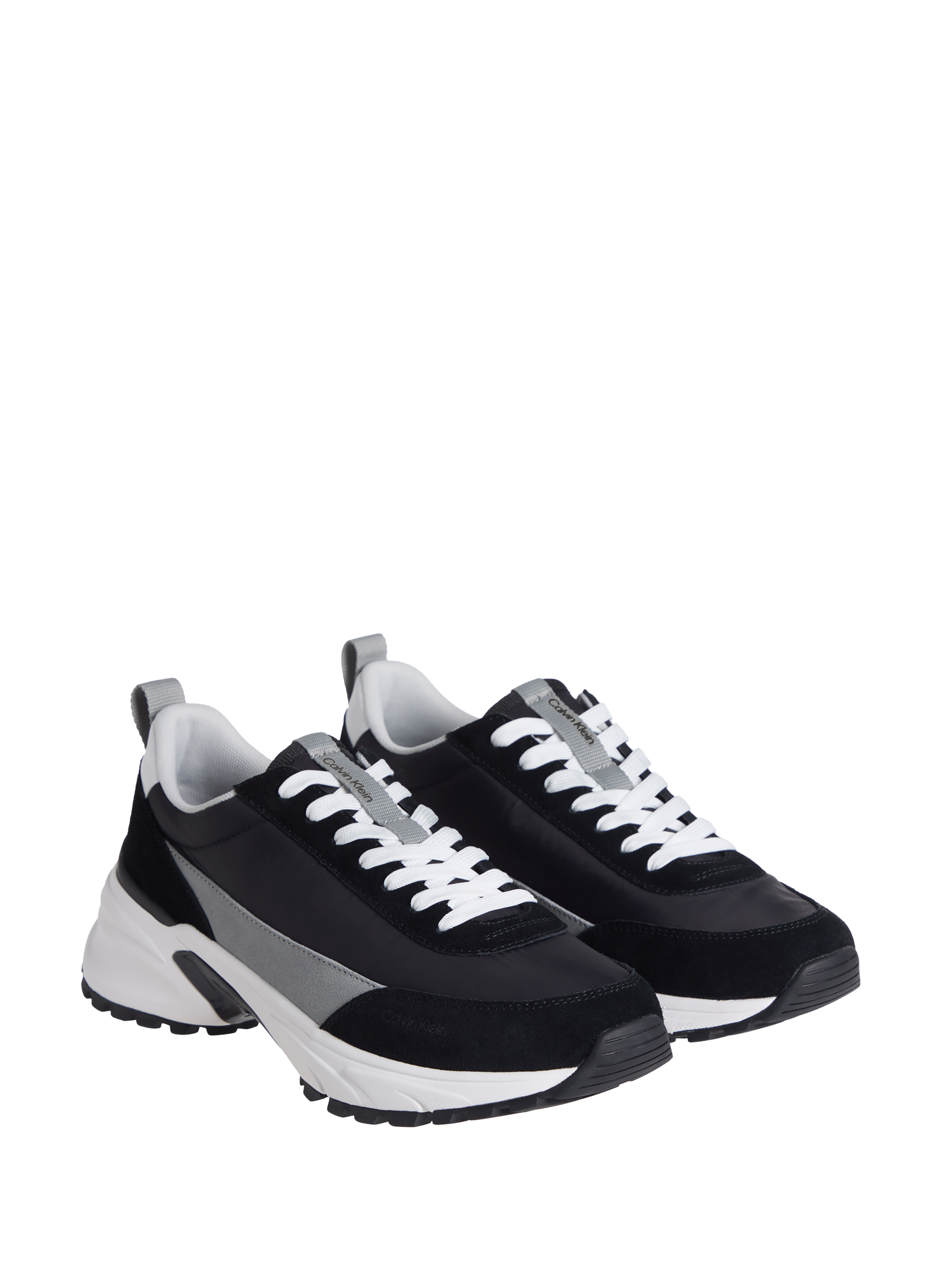 Baskets basses à lacet CALVIN KLEIN Noir