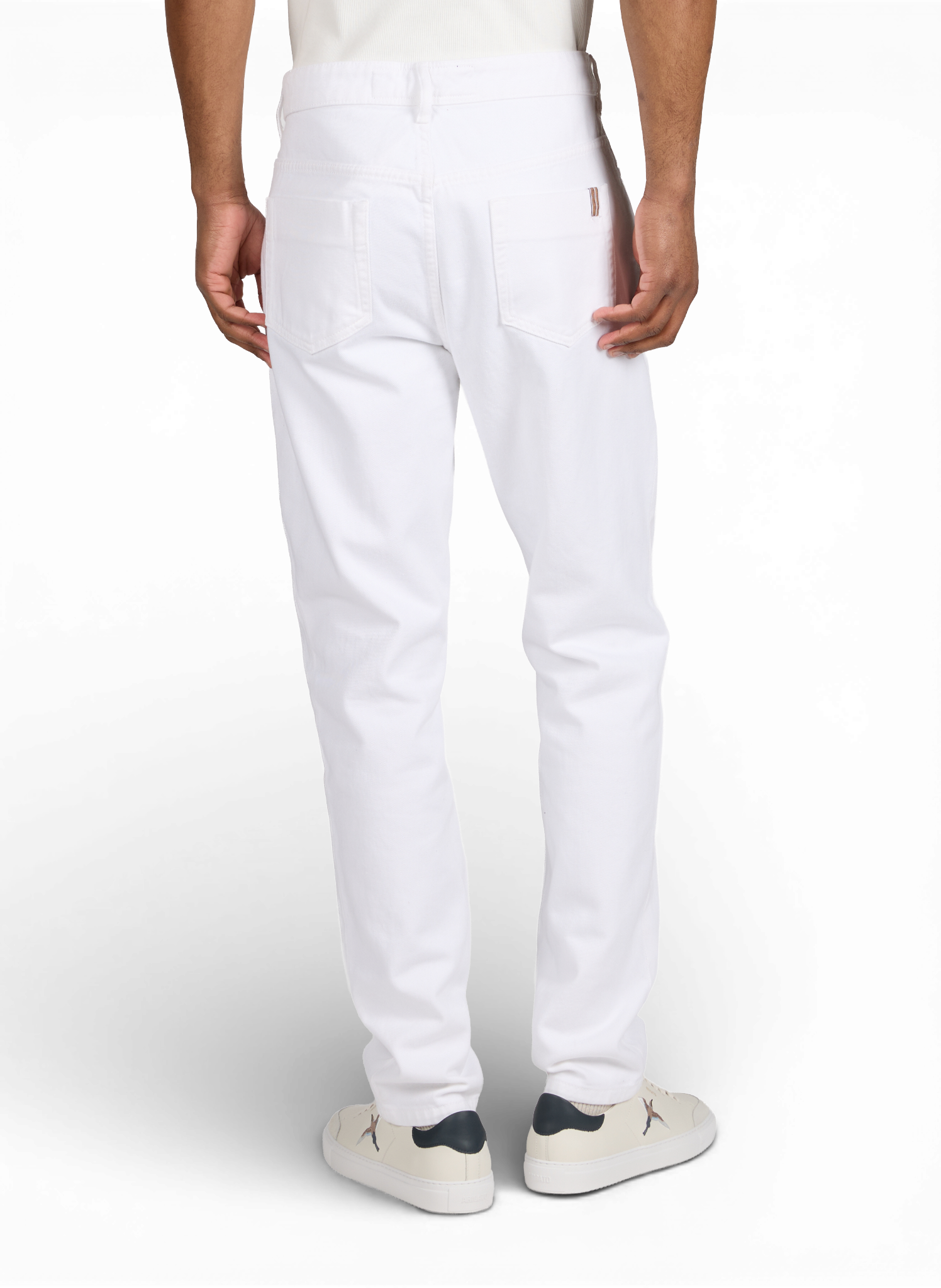 Cotton Trousers NOTIFY White