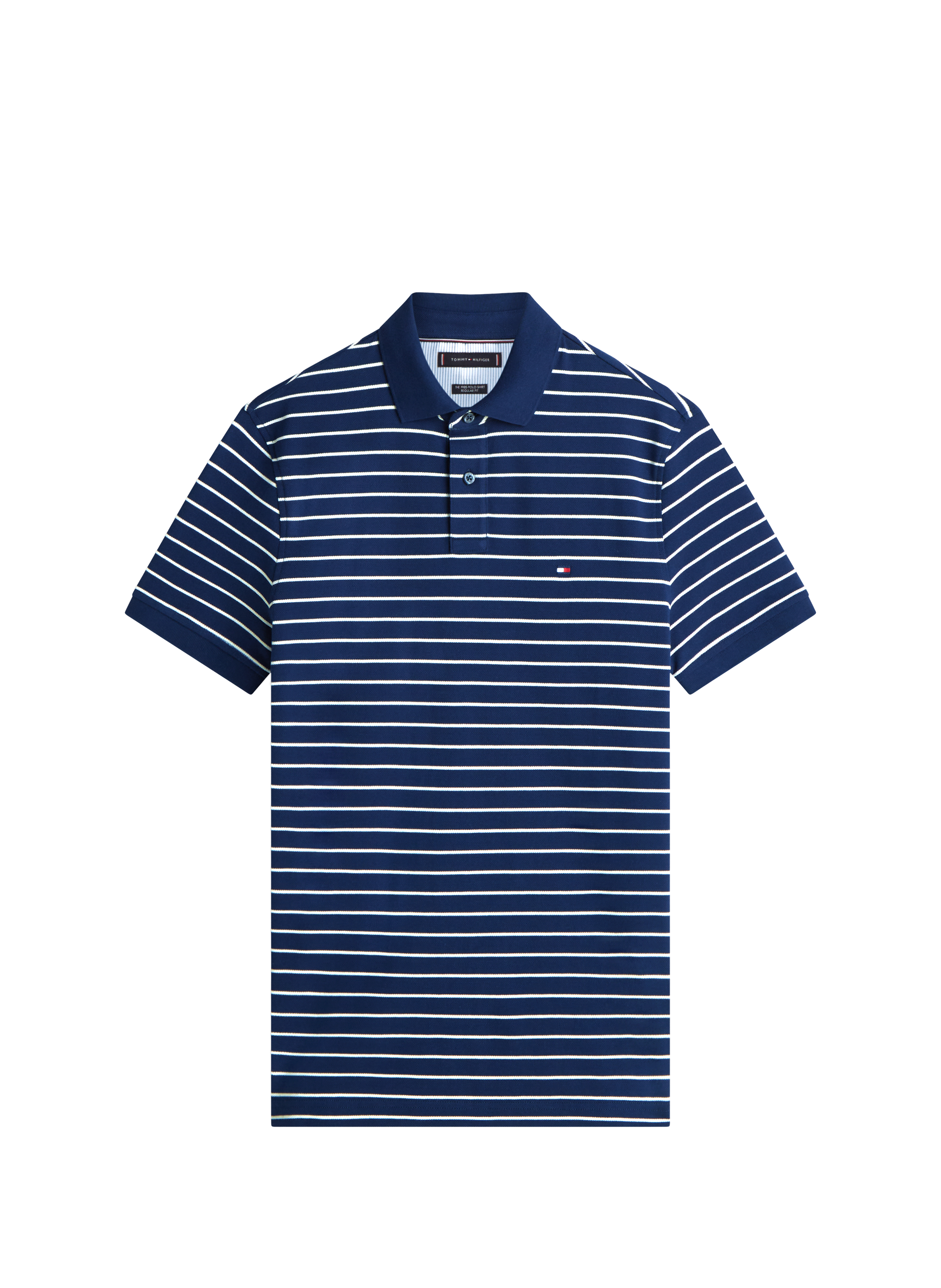 Polo en coton organique TOMMY HILFIGER Bleu