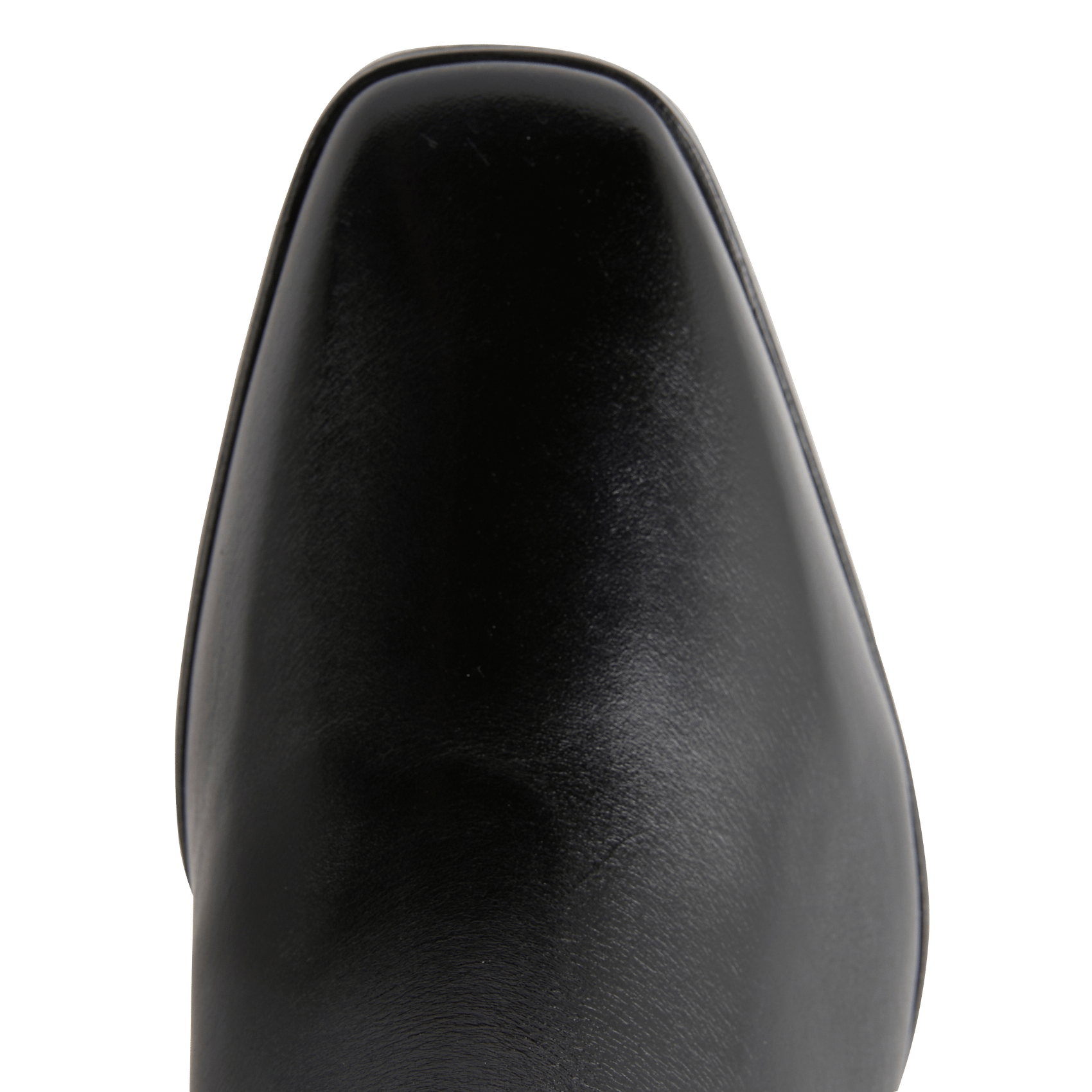 Bottines à petits talons en cuir n°406 RIVECOUR Noir