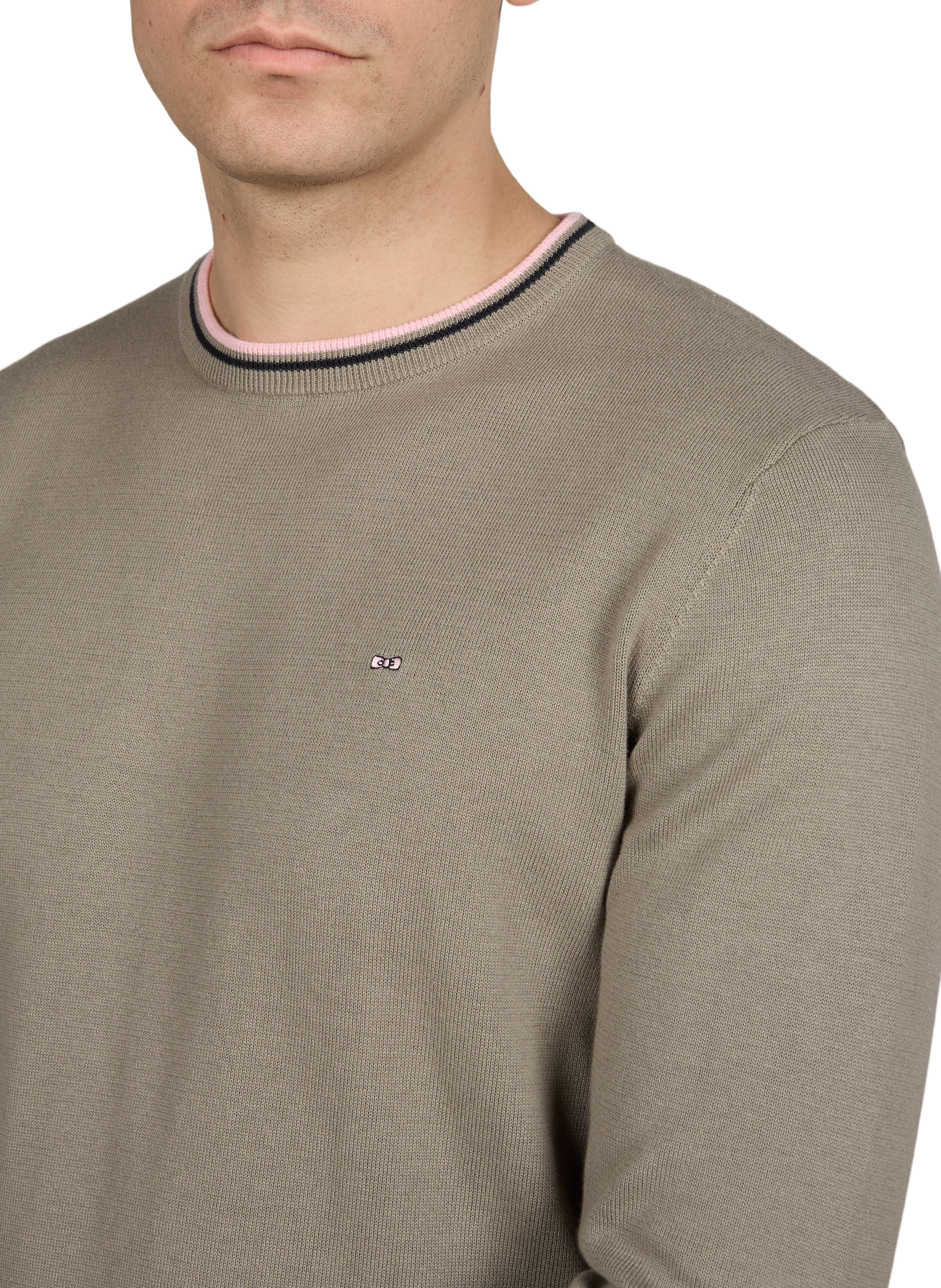 Cotton round neck Sweatshirt EDEN PARK Beige