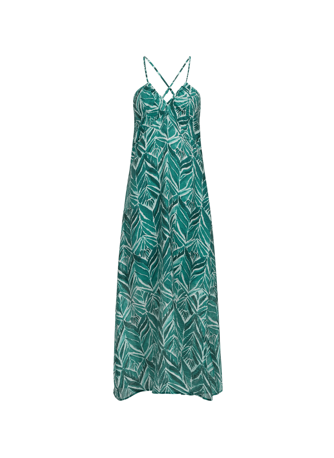 Vilyria printed sleeveless dress VILA Blue