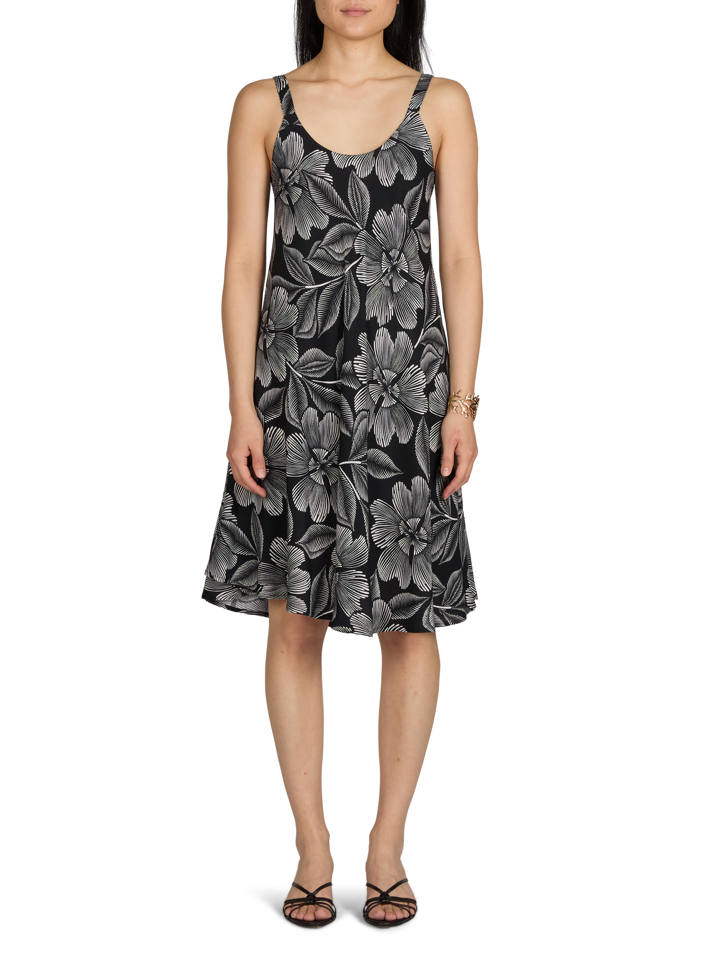 Cuff bracelet AU PRINTEMPS PARIS Golden