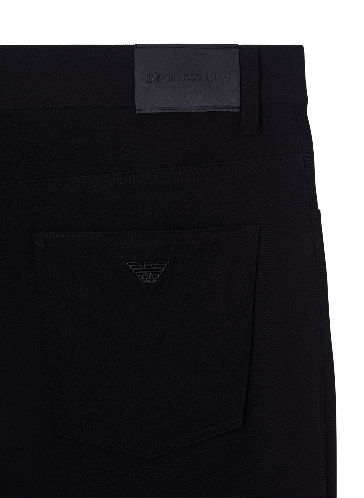 Plain chinos EMPORIO ARMANI Blue