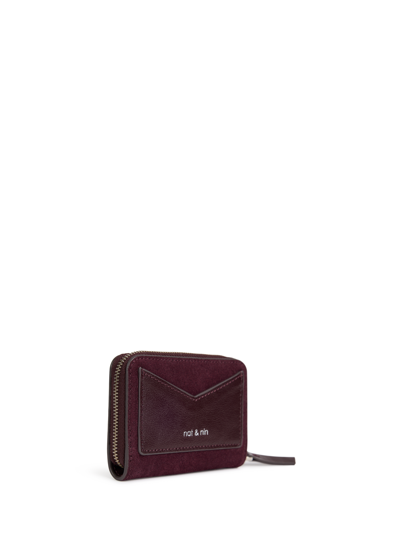 Pia leather purse NAT & NIN Purple