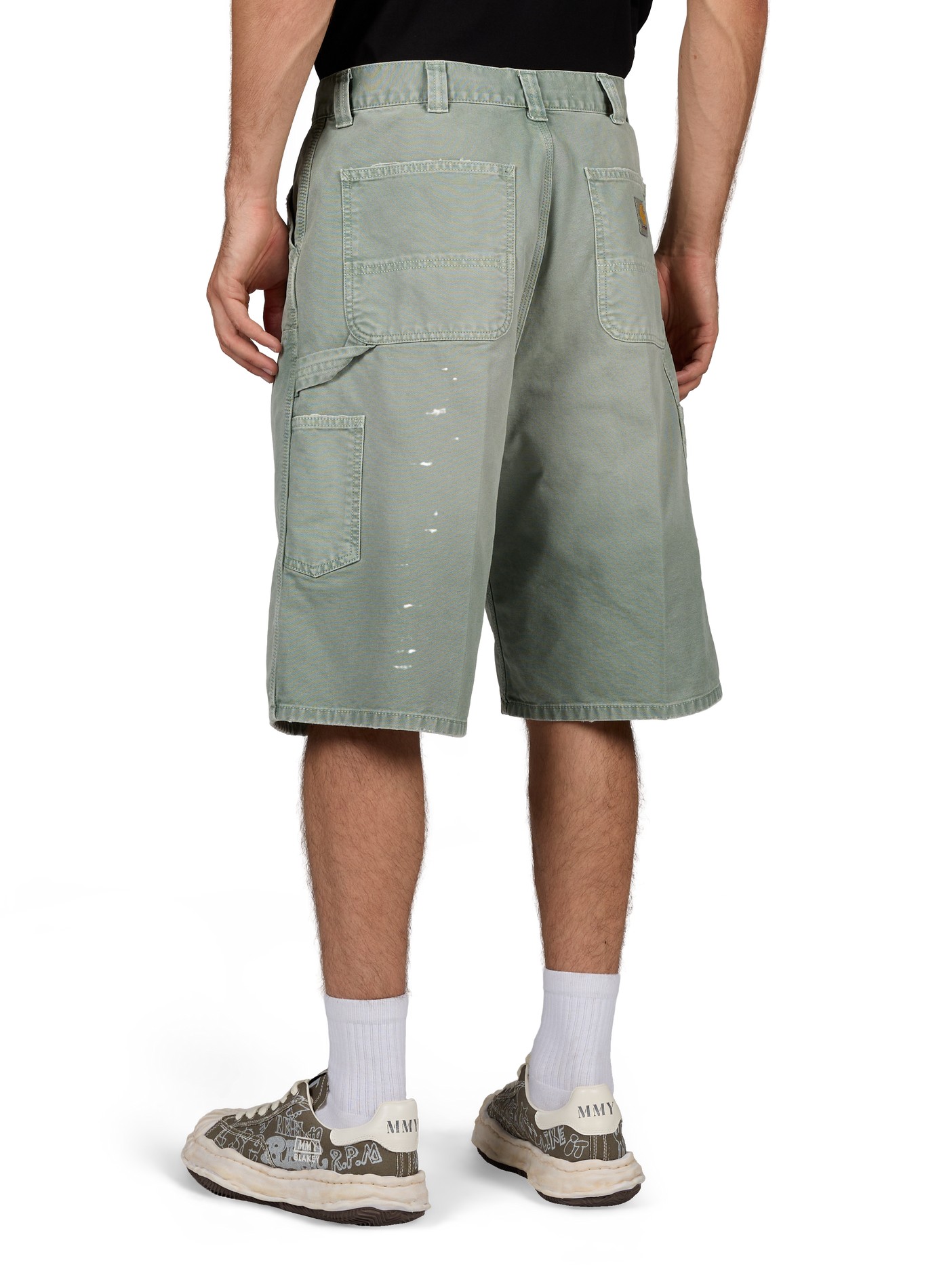 Bermuda en jean en coton CARHARTT WIP Vert