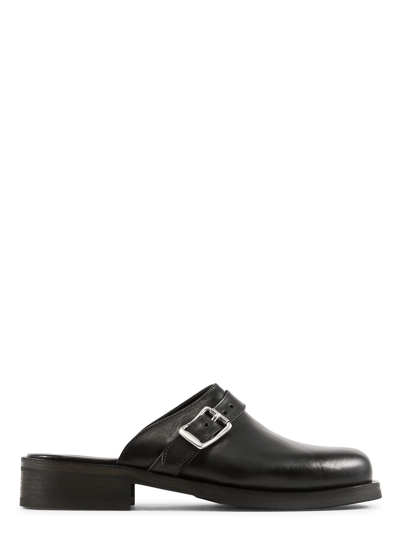 Leather Mules OUR LEGACY Black