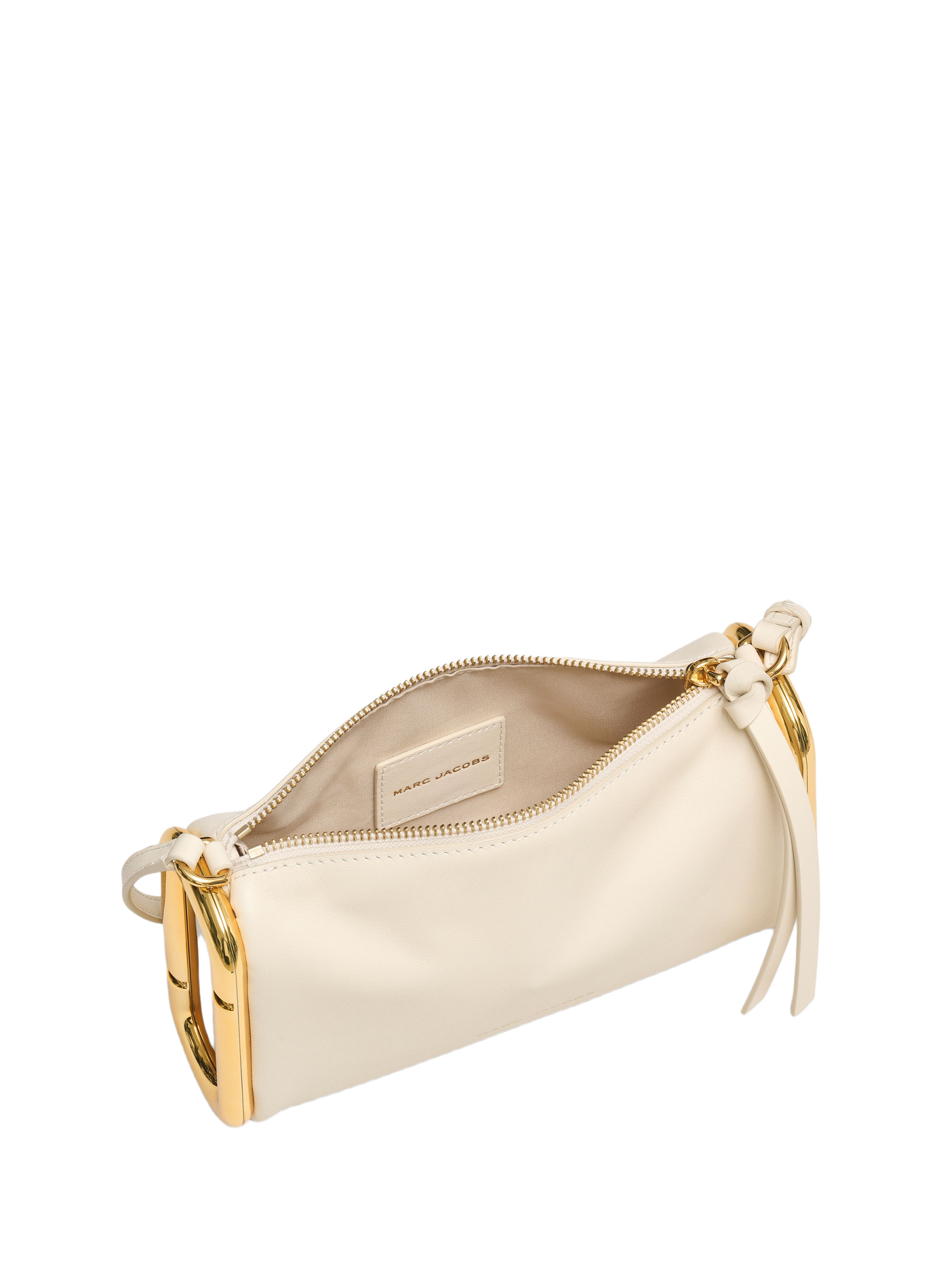 Sac porté épaule the Scene small en cuir MARC JACOBS Blanc