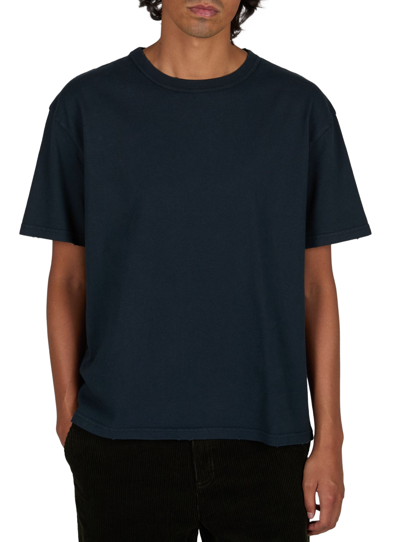 Straight-fit cotton T-shirt BELLEROSE Blue