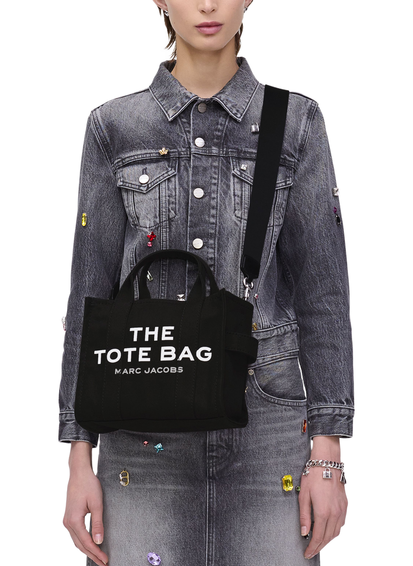 Sac cabas The Canvas Small Tote Bag MARC JACOBS Noir