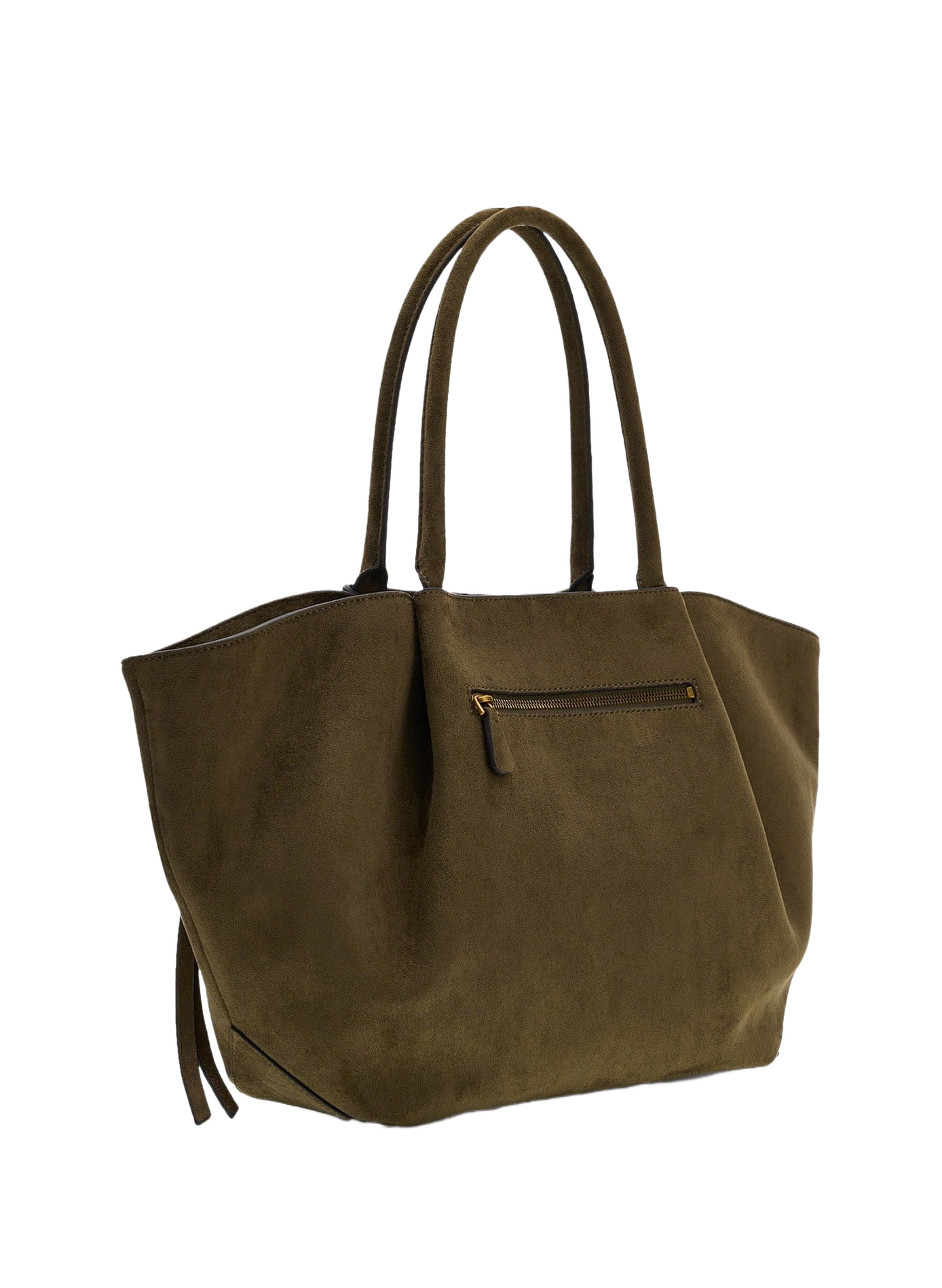 Sac tote en daim GUESS Vert