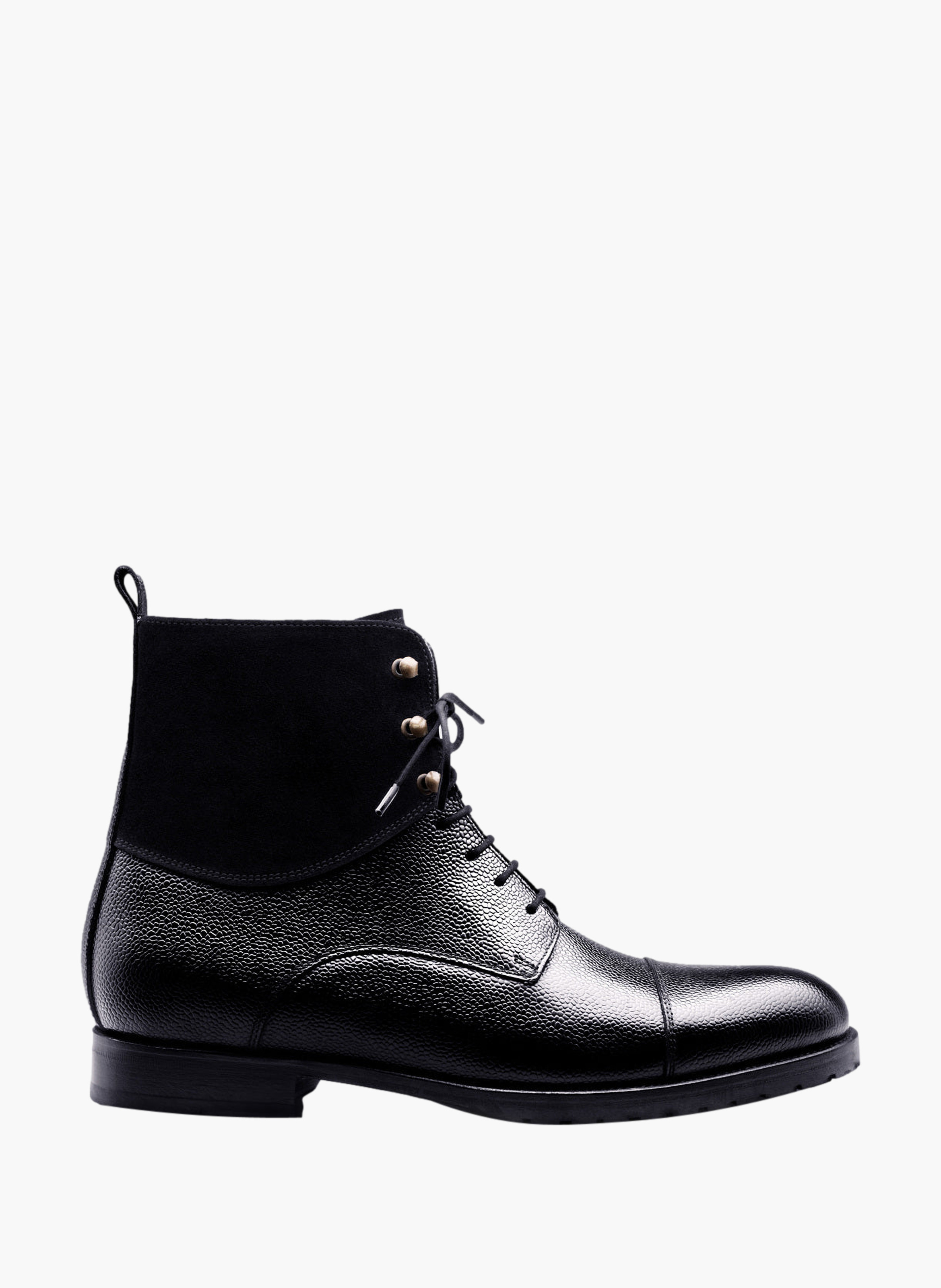 Bottines cuir grahams FINSBURY Noir