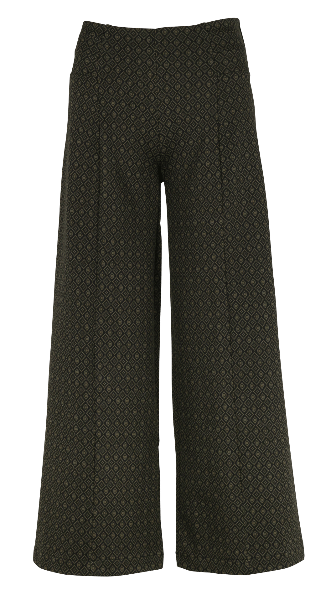 Wijde bedrukte broek LA FEE MARABOUTEE Groen