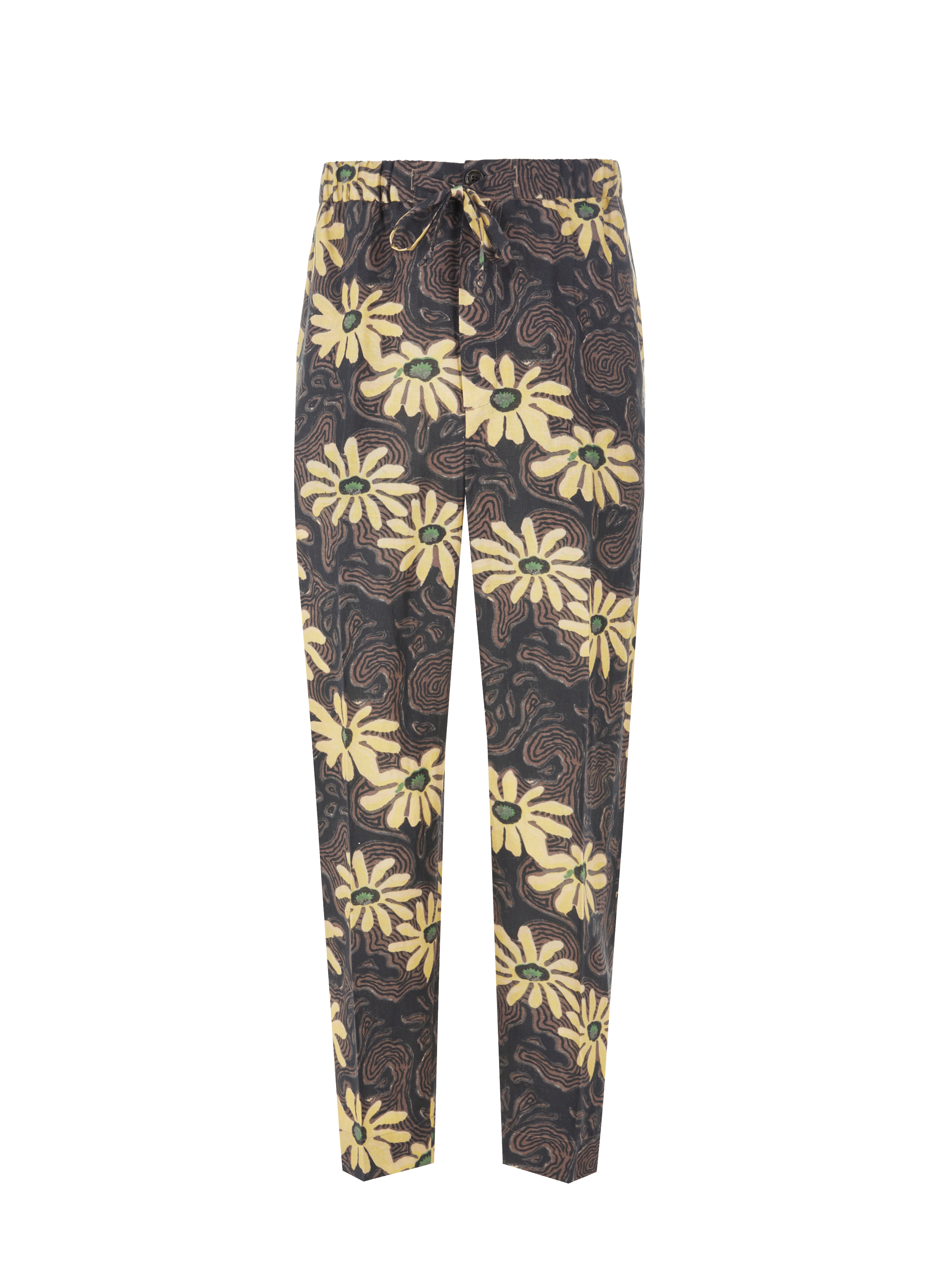 Pantalon Jain en lin mélangé
