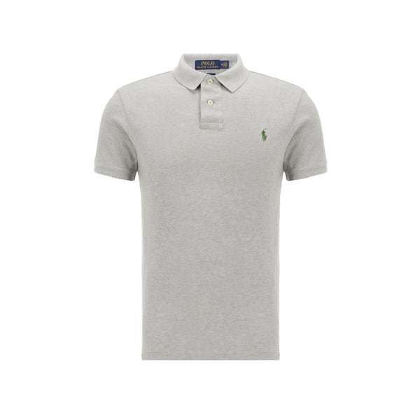 Polo slim en maille piqué de coton