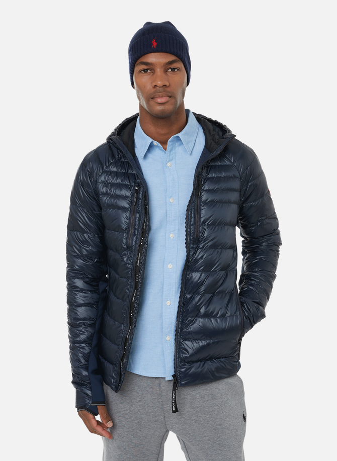 Hooded nylon down jacket CANADA GOOSE