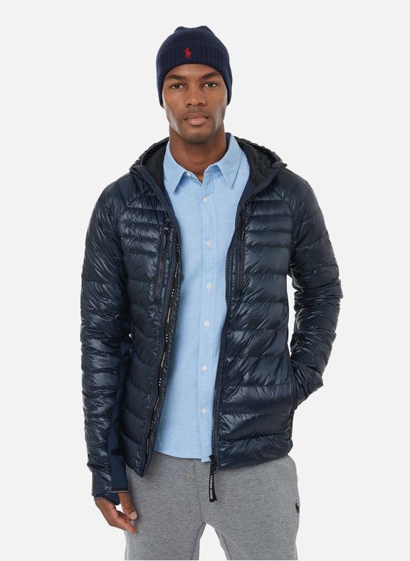Doudoune à capuche en nylon Bleu by CANADA GOOSE CANADA GOOSE Doudoune à capuche en nylon Bleu
