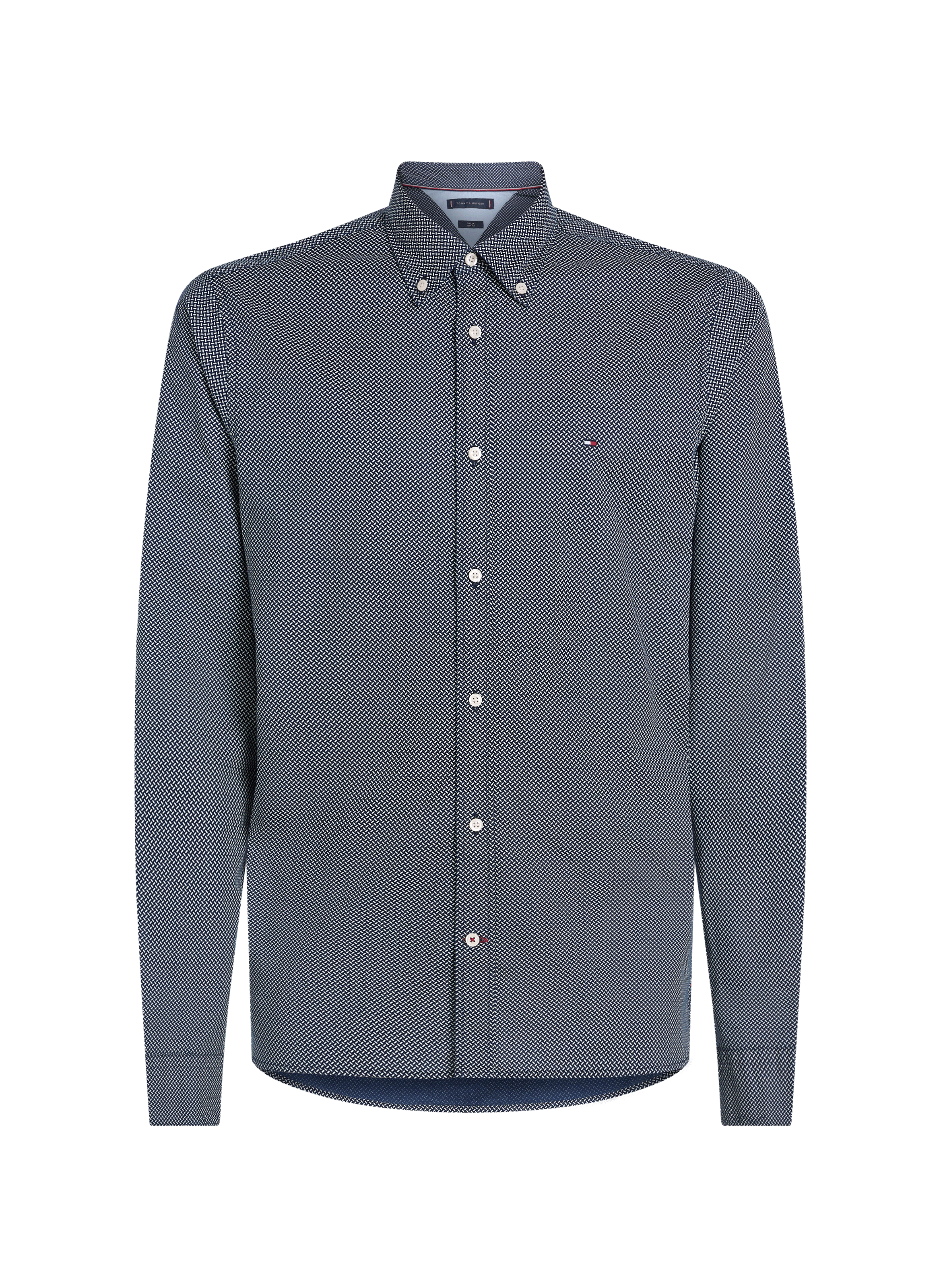 Chemise à motif en coton