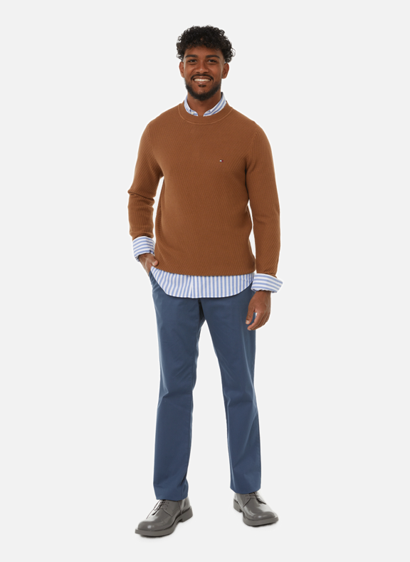 Pull Marron Clair Homme Tommy Hilfiger Grindle