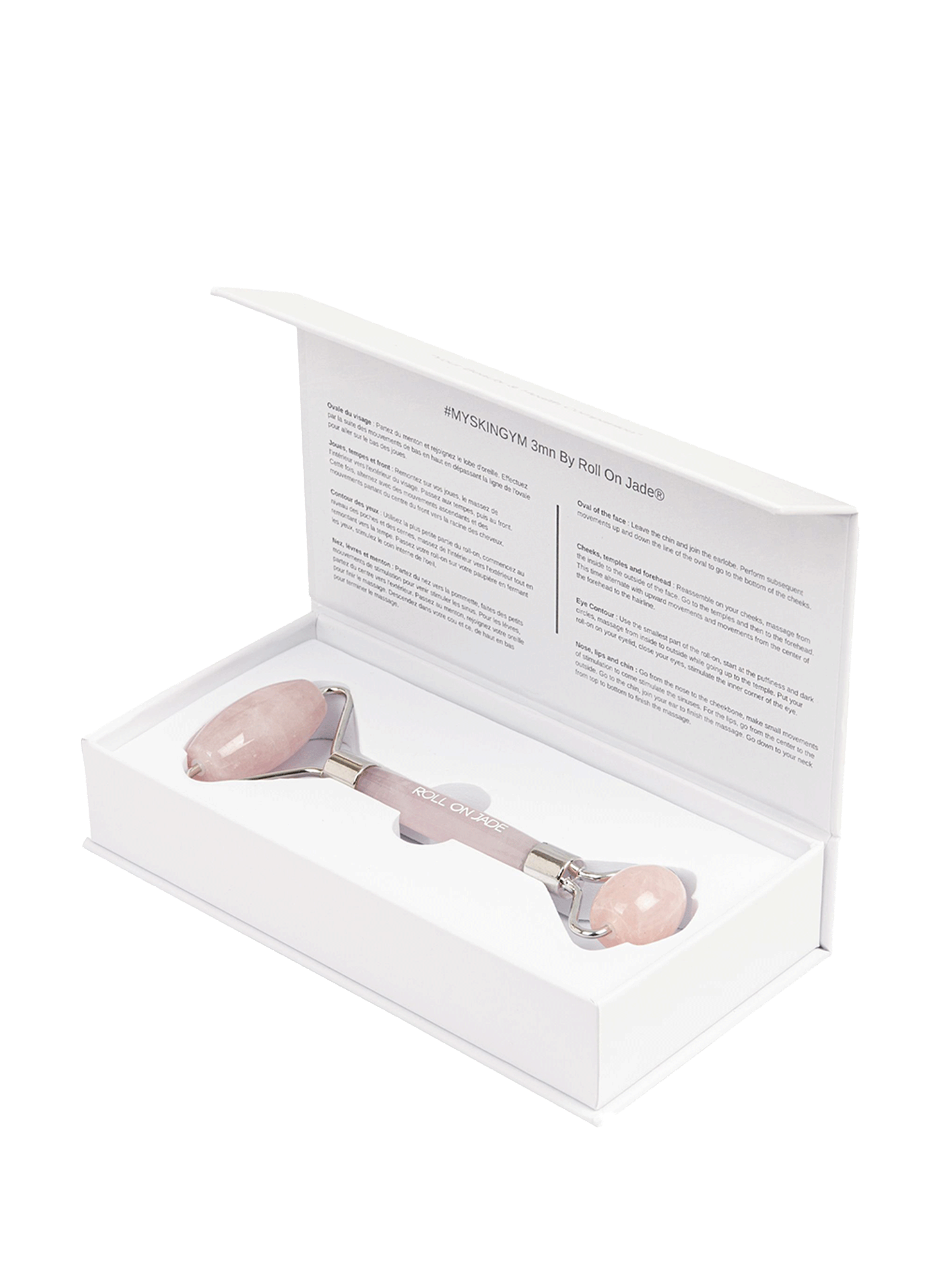 Rose Quartz Anti-Ageing Roller ROLL ON JADE No color